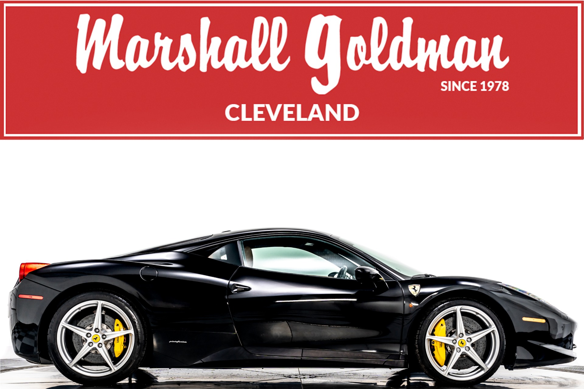 Nero 2011 Ferrari 458 Italia For Sale - Stock Number WD458E