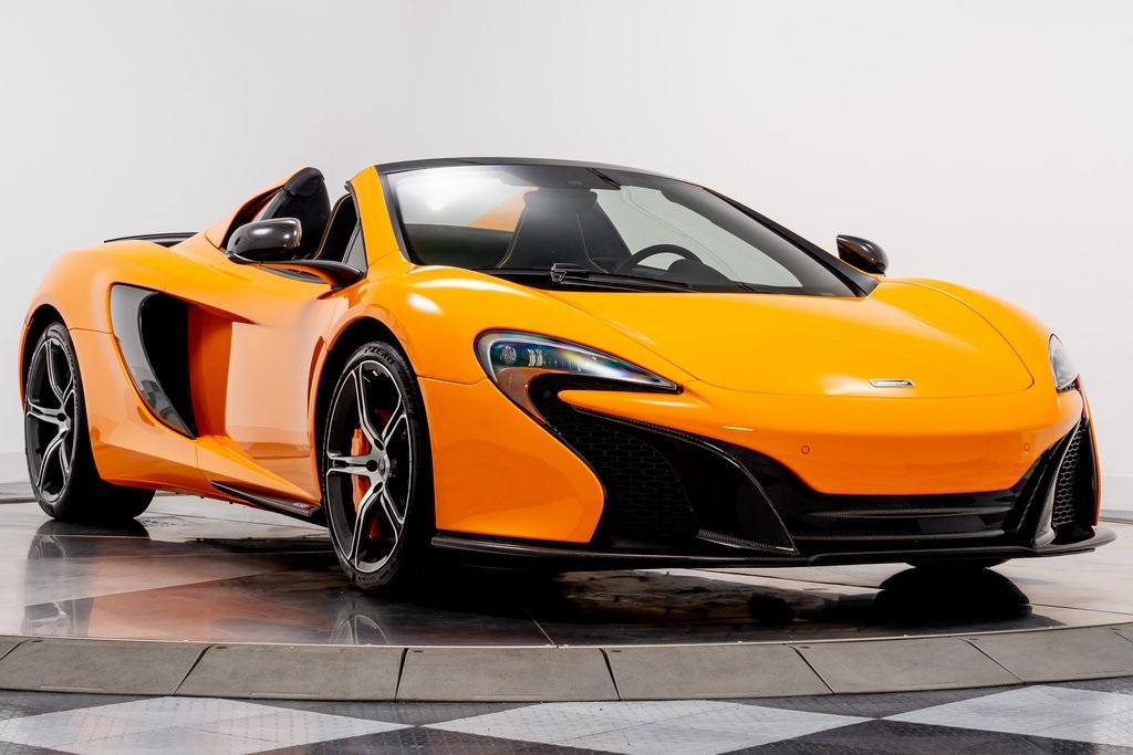 McLaren Orange 2015 McLaren 650S Spider For Sale - Stock Number
