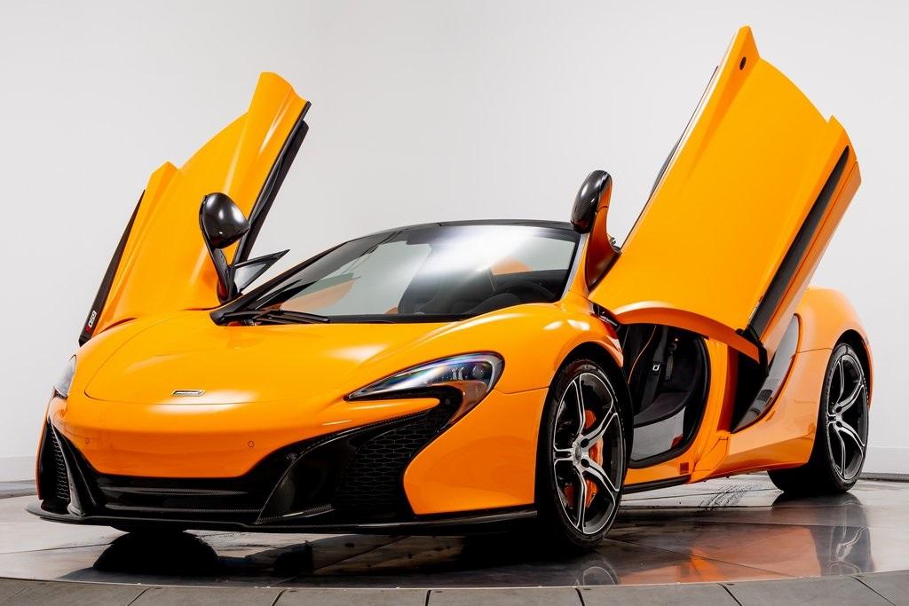 McLaren Orange 2015 McLaren 650S Spider For Sale - Stock Number