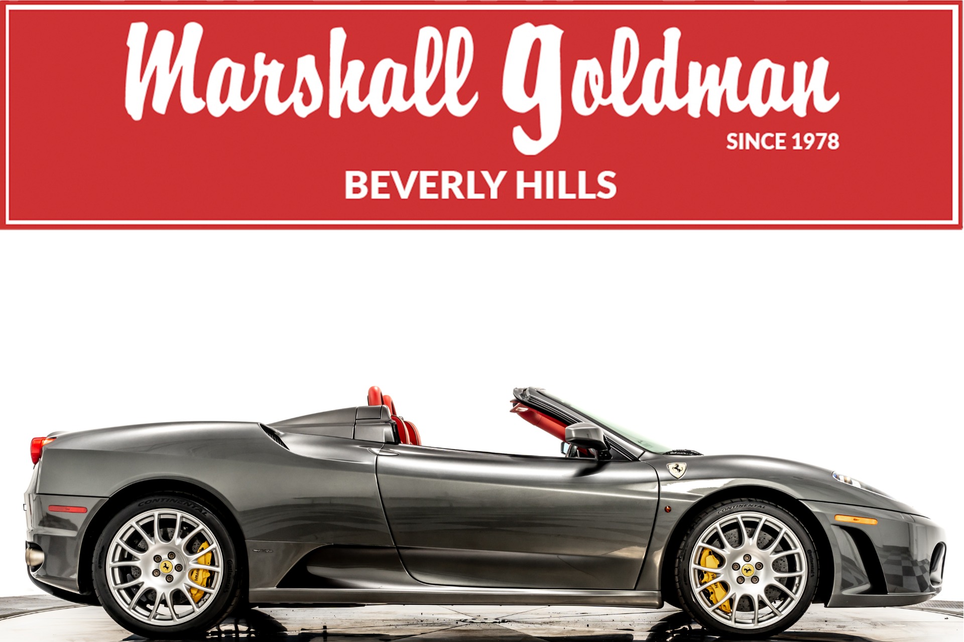 Grigio Silverstone 2008 Ferrari F430 Spider For Sale - Stock