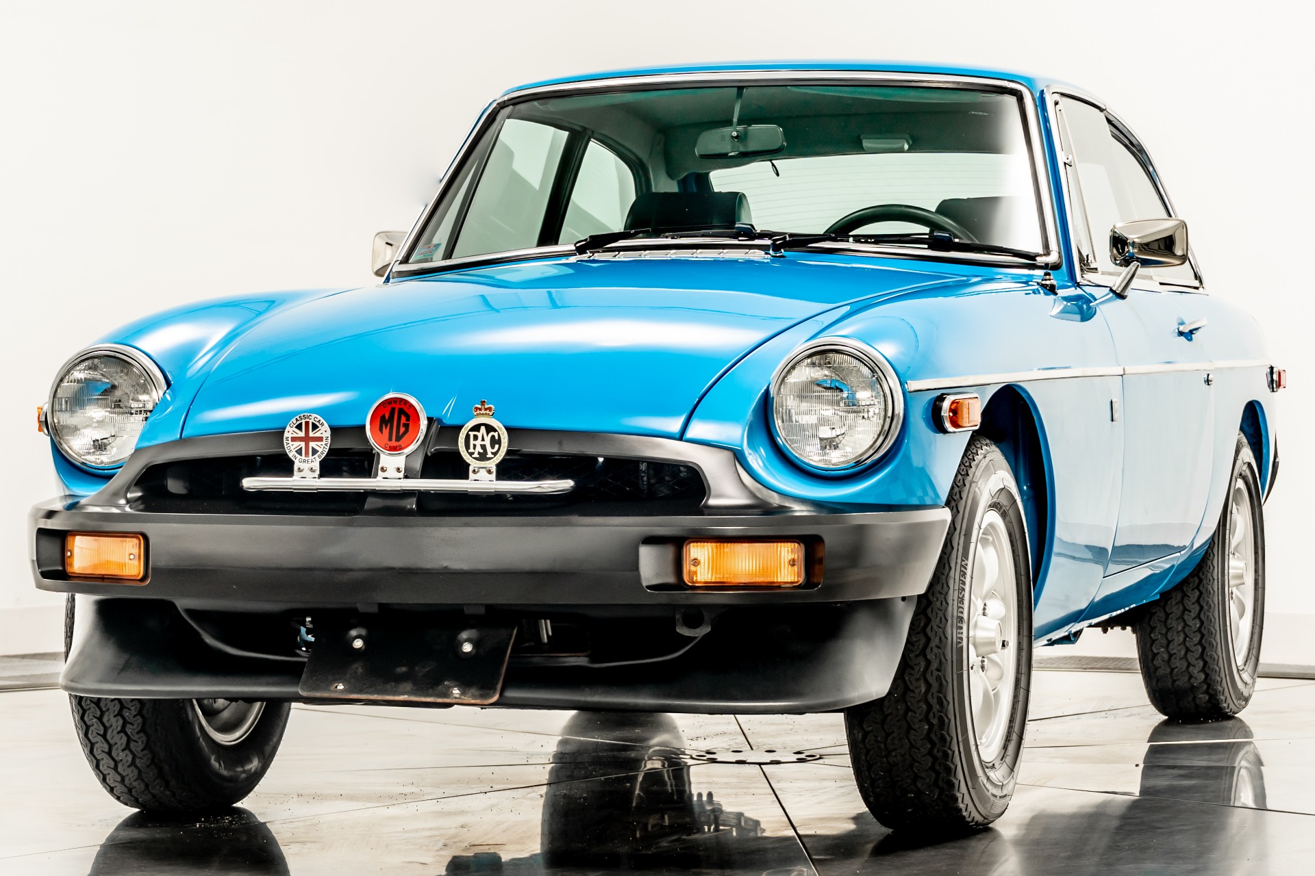 French Blue 1974 MG MGB GT For Sale - Stock Number WMGGTB