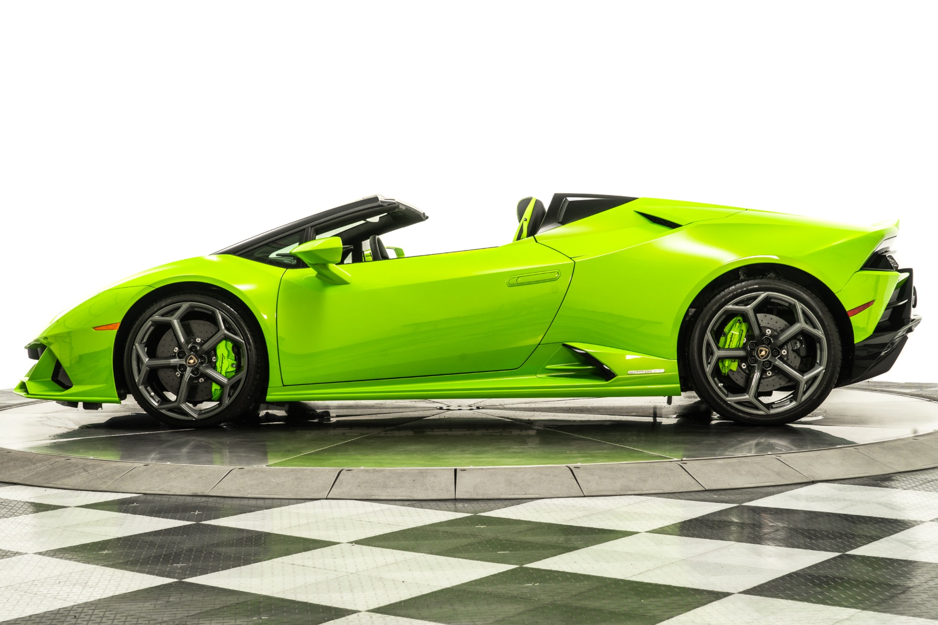 Verde Mantis 2020 Lamborghini Huracan LP 640-4 EVO Spyder For Sale