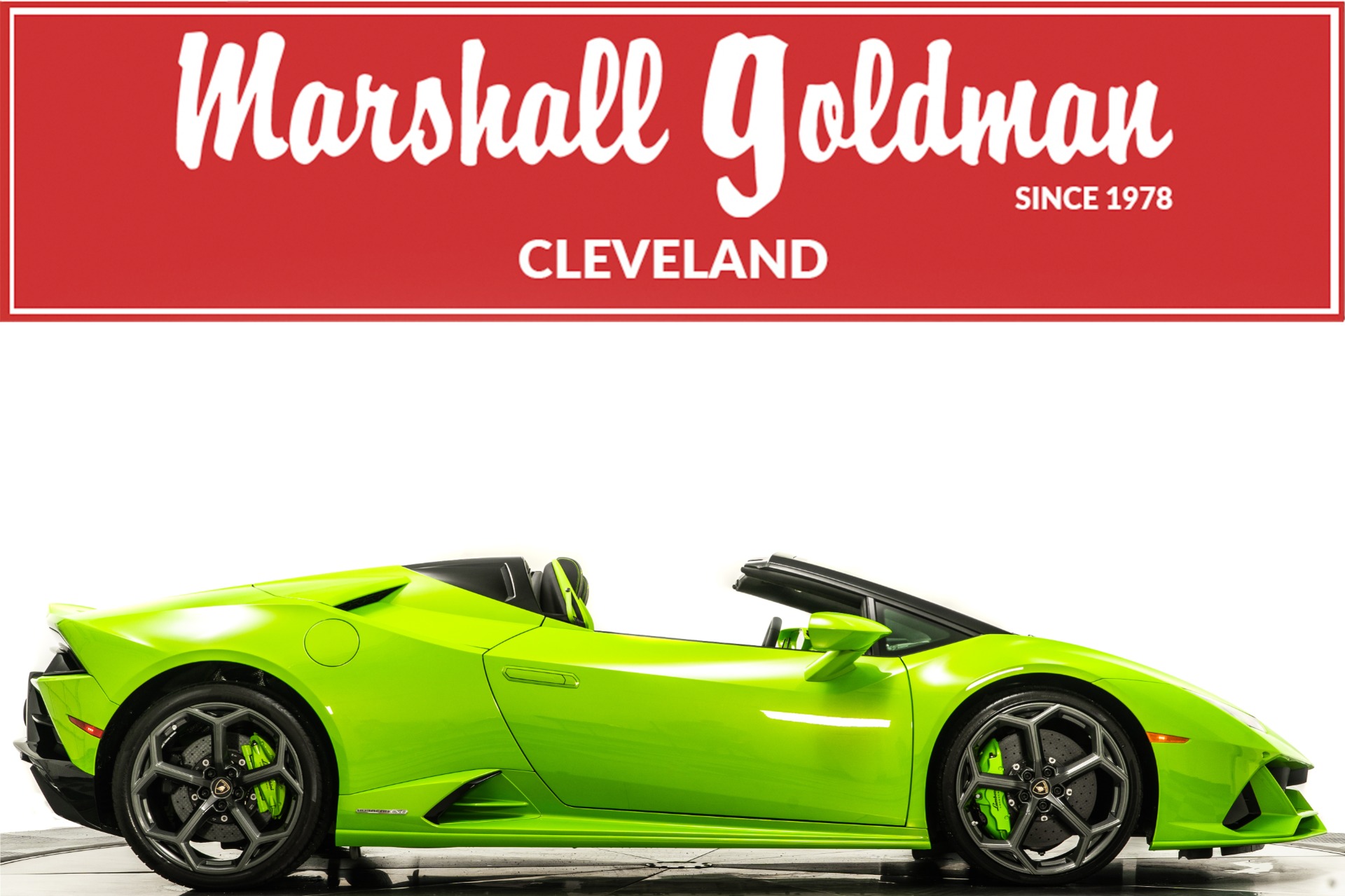 Verde Mantis 2020 Lamborghini Huracan LP 640-4 EVO Spyder For Sale