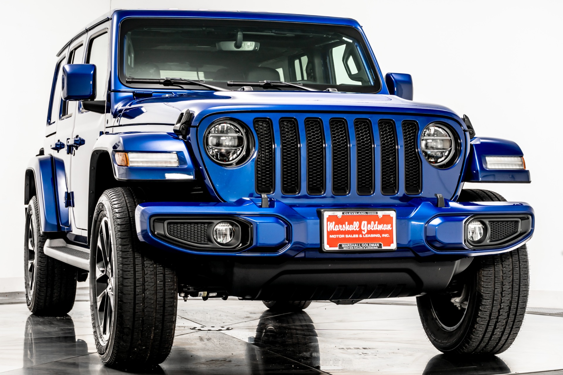 Used 2020 Jeep Wrangler Unlimited Sahara For Sale (Sold) | Marshall Goldman  Cleveland Stock #WJKSBL