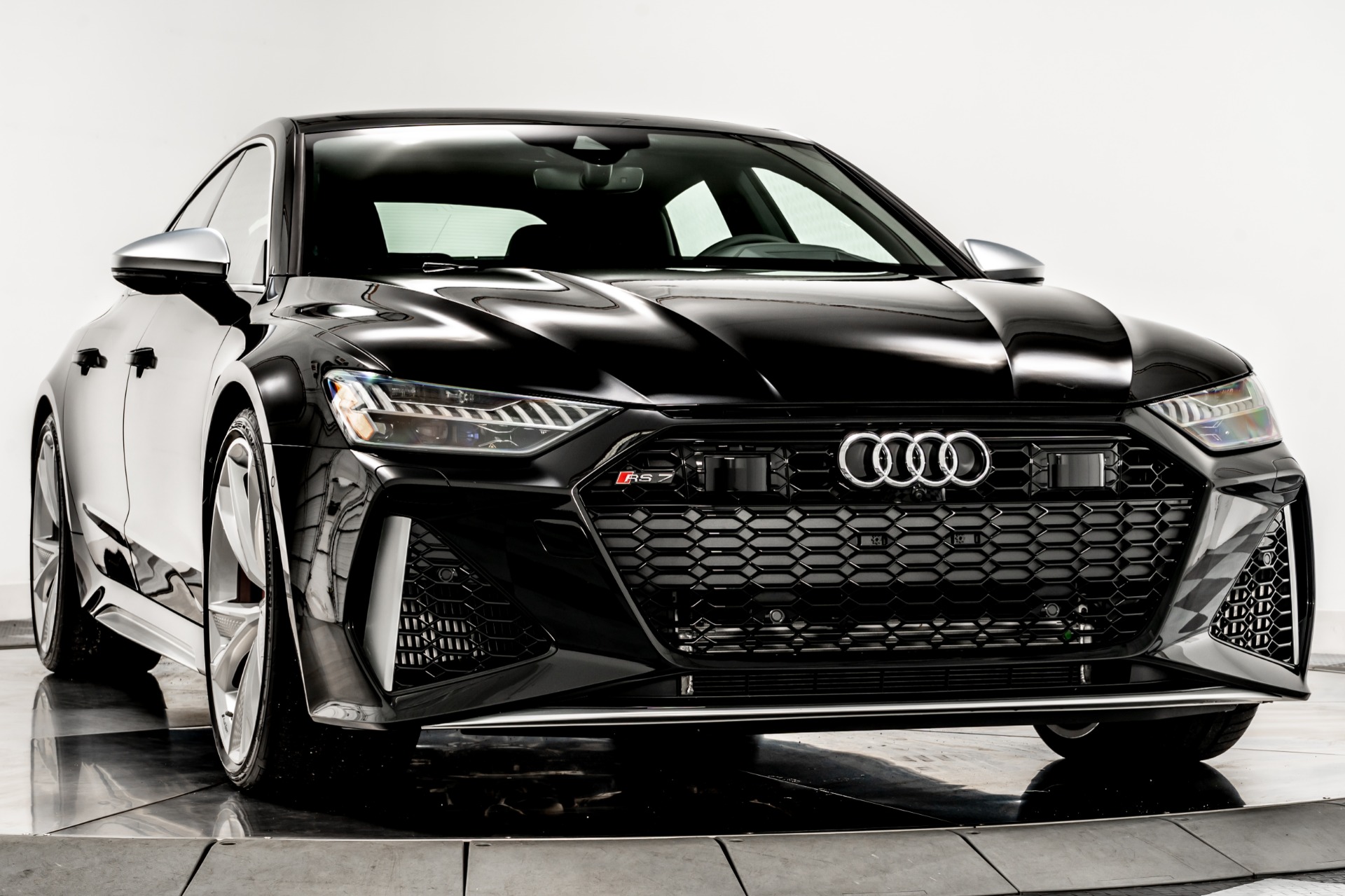 Mythos Black Metallic 2021 Audi RS 7 quattro For Sale - Stock