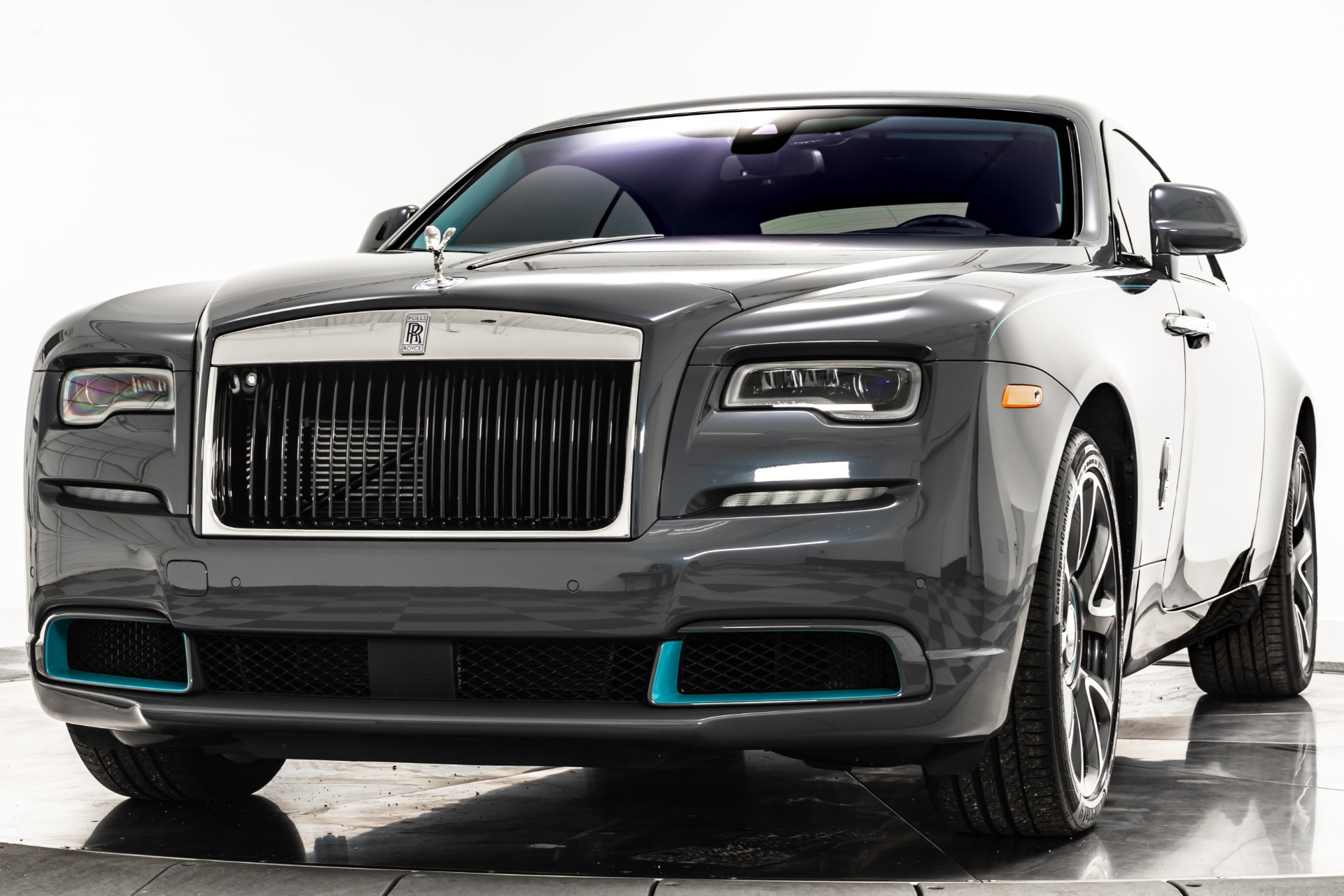 Delphic Grey 2021 Rolls-Royce Wraith Kryptos Collection For Sale