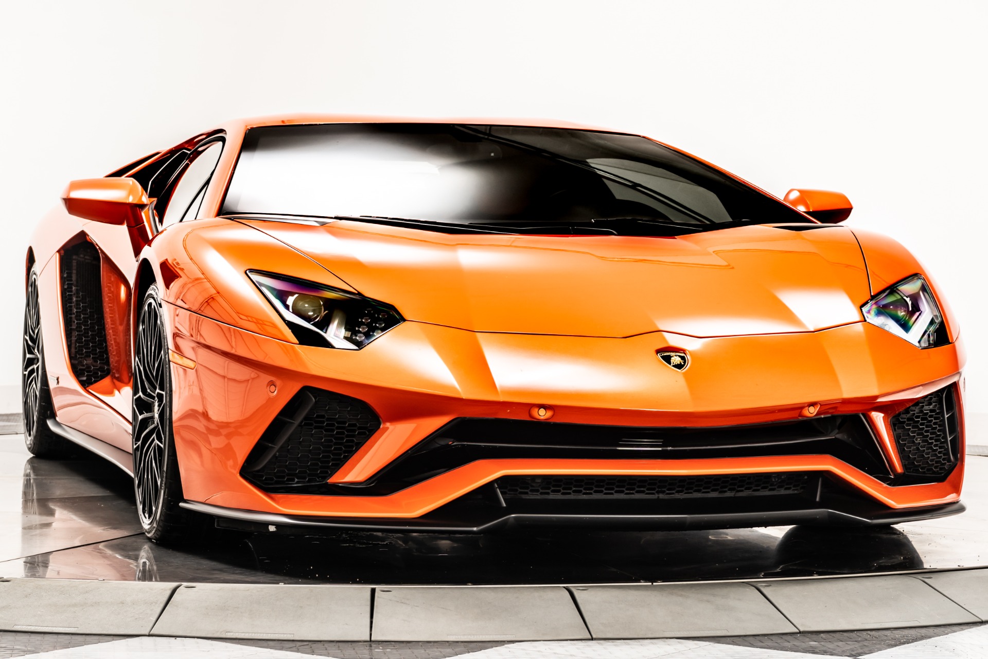 Arancio Argos 2018 Lamborghini Aventador LP 740-4 S For Sale