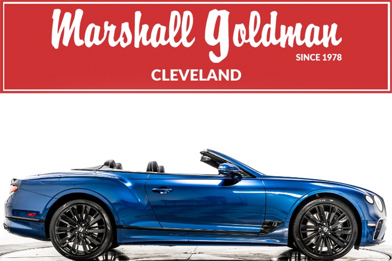 Sequin Blue Metallic 2022 Bentley Continental GTC Speed For Sale