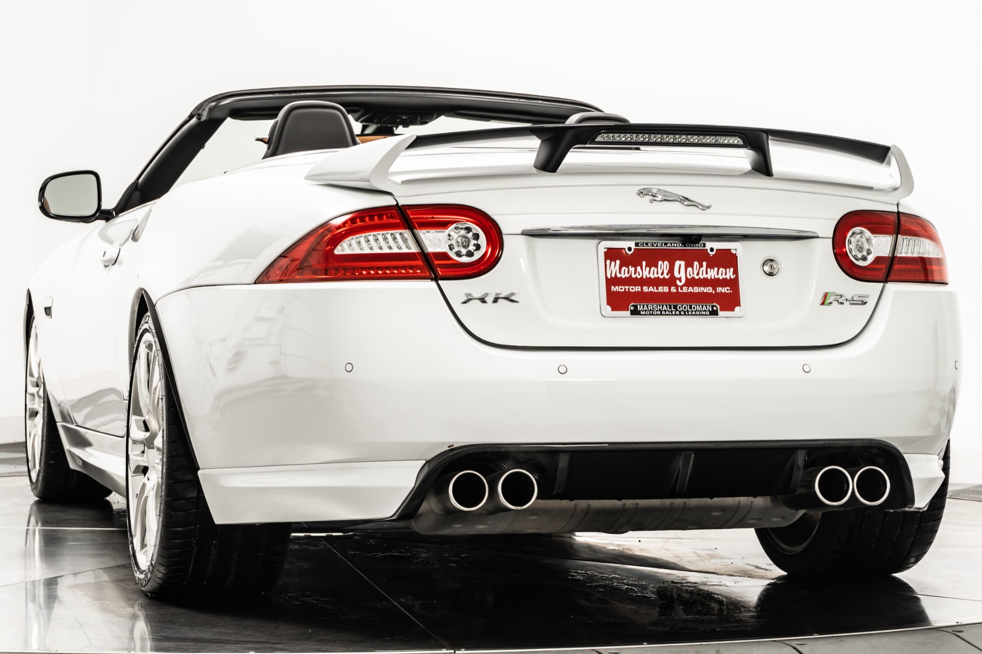 Polaris White 2013 Jaguar XKR-S Convertible For Sale - Stock