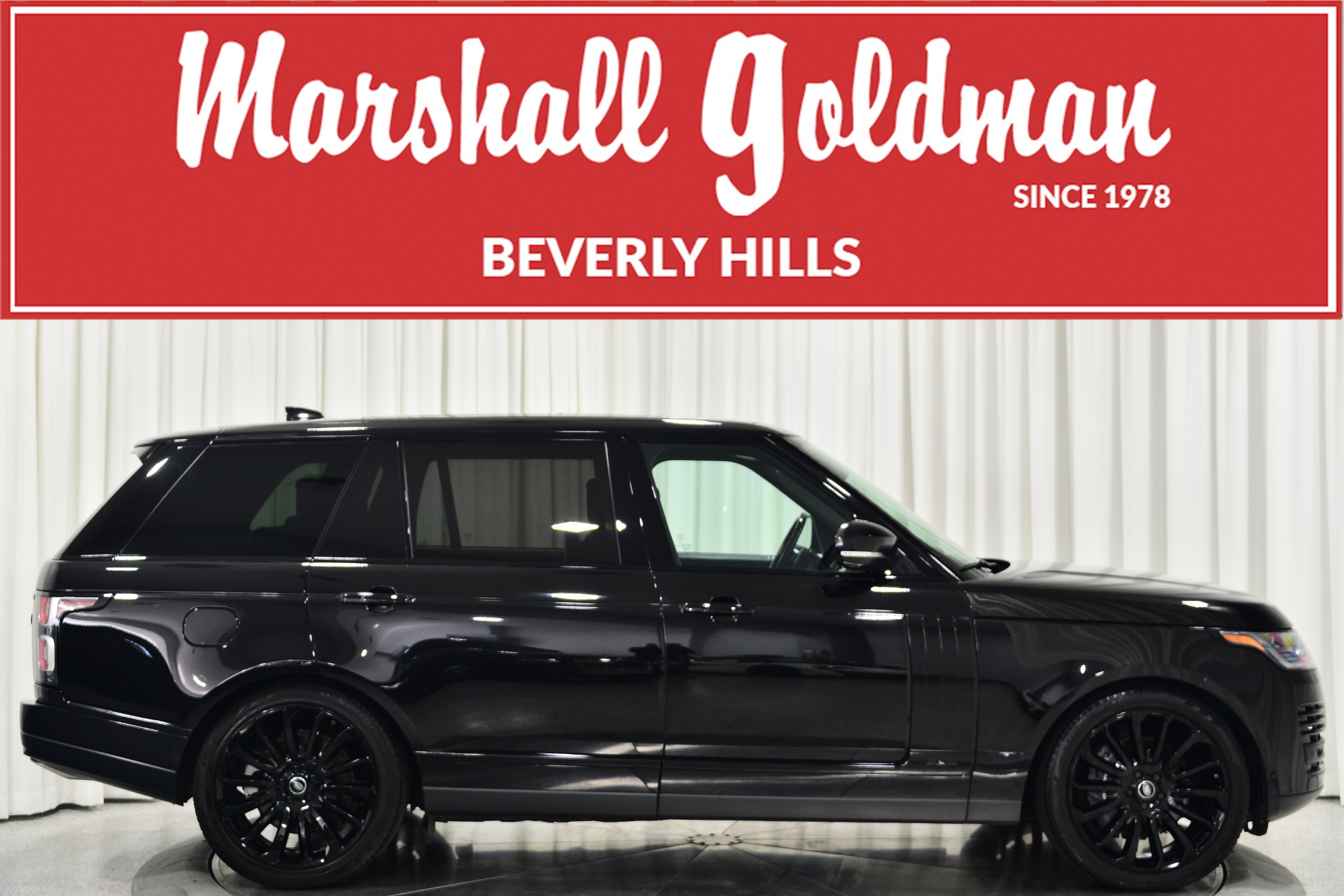 Santorini Black 2019 Land Rover Range Rover Autobiography LWB For