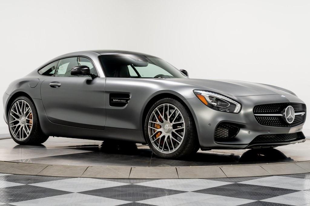 Selenite Gray Magno 2017 Mercedes-Benz AMG GT S For Sale - Stock