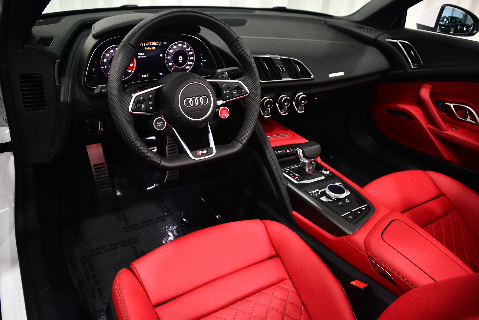 Audi R8 Spyder Interior Audi R8 Spyder Interior