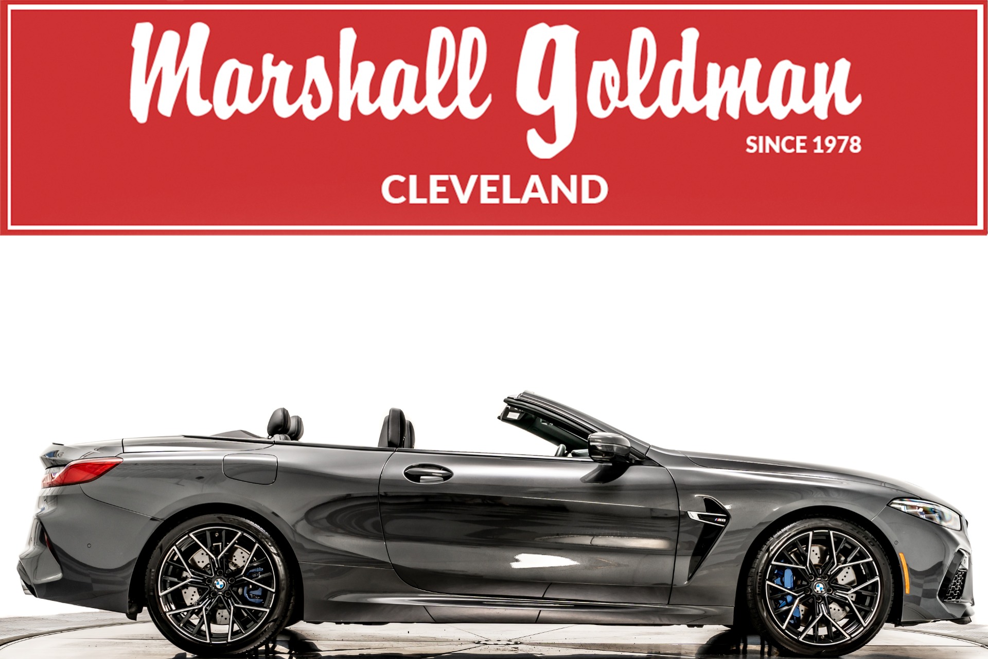 Brands Hatch Grey Metallic 2020 BMW M8 Convertible For Sale