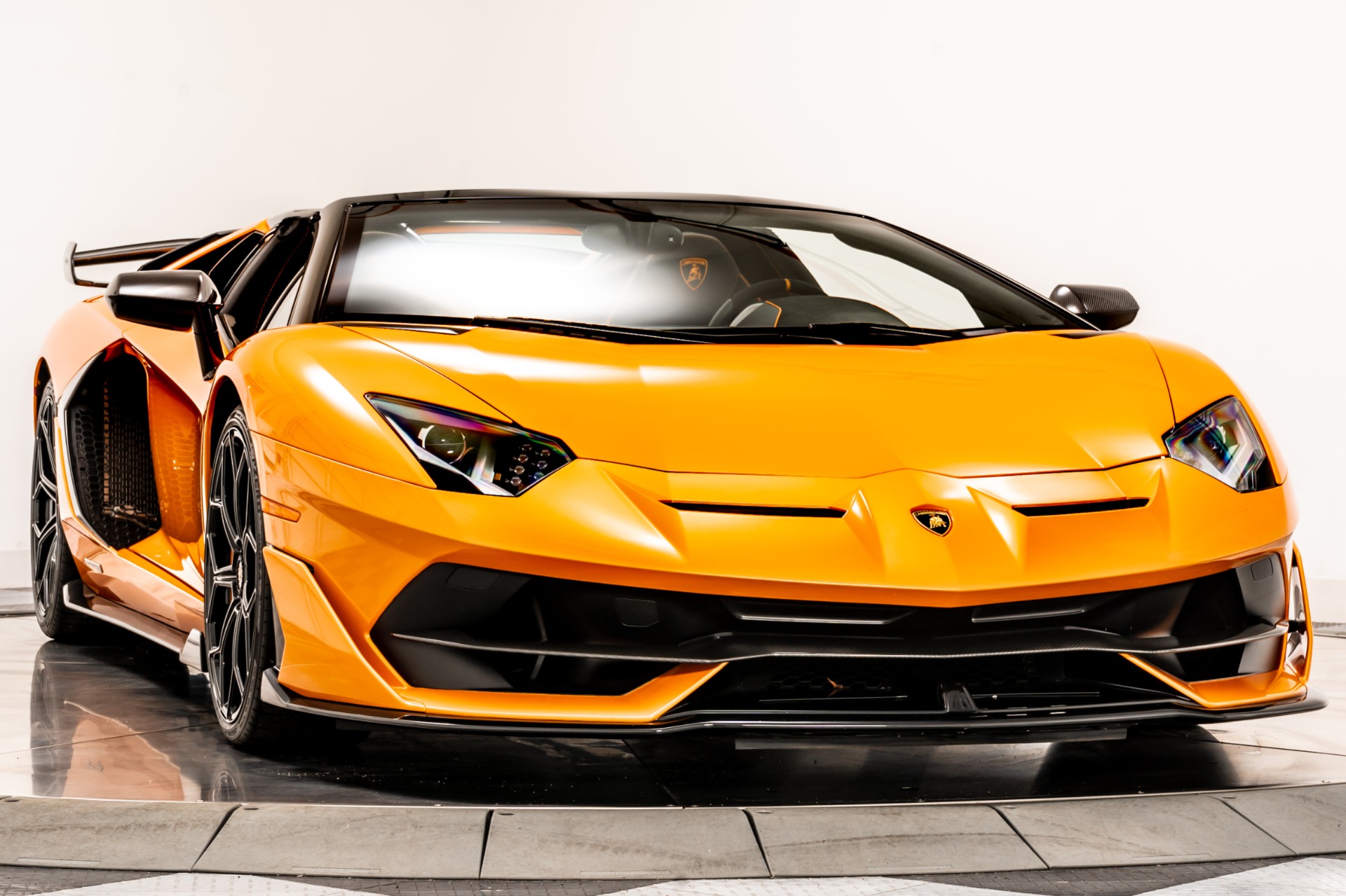 Arancio Atlas 2020 Lamborghini Aventador LP 770-4 SVJ Roadster For