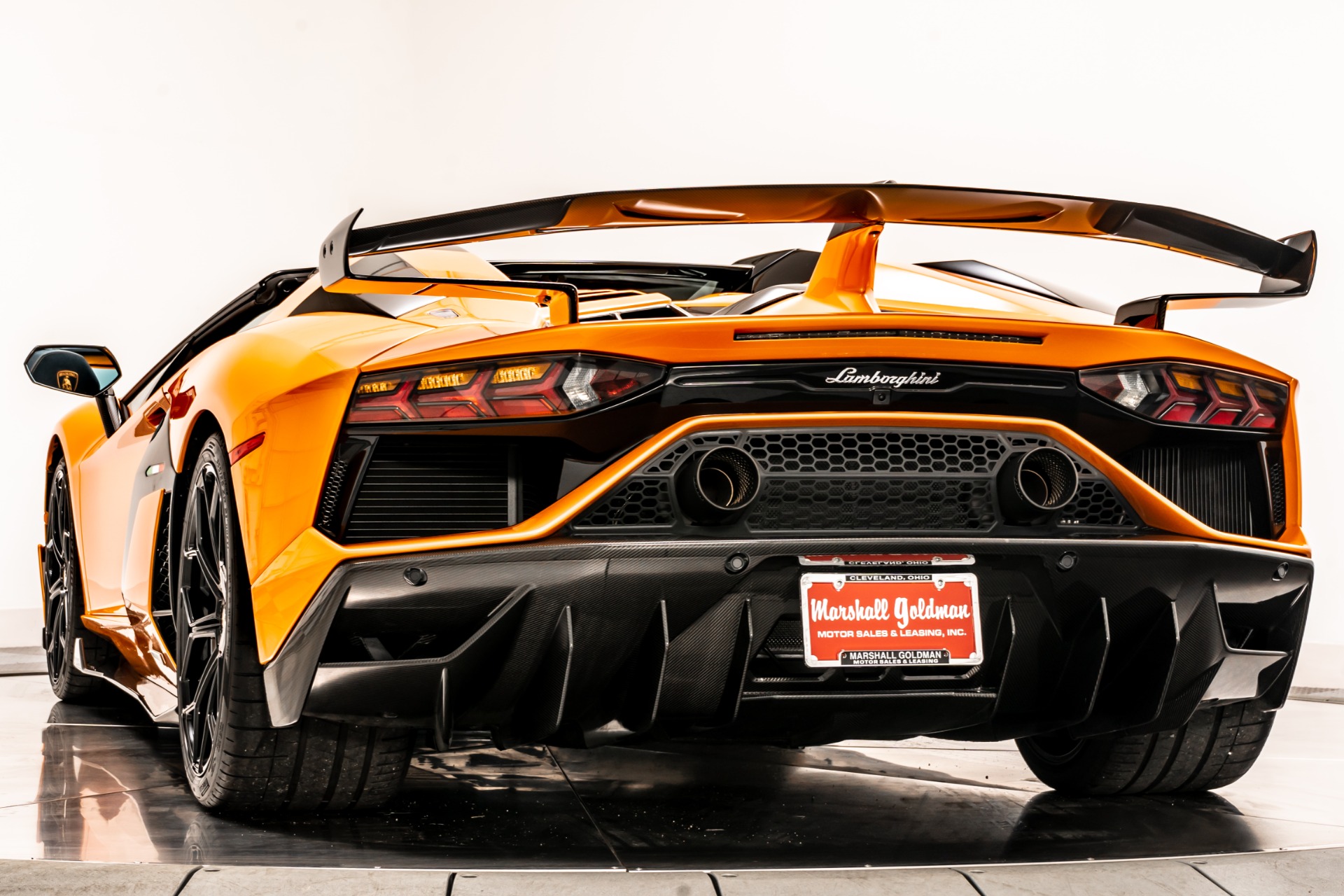 Arancio Atlas 2020 Lamborghini Aventador LP 770-4 SVJ Roadster For
