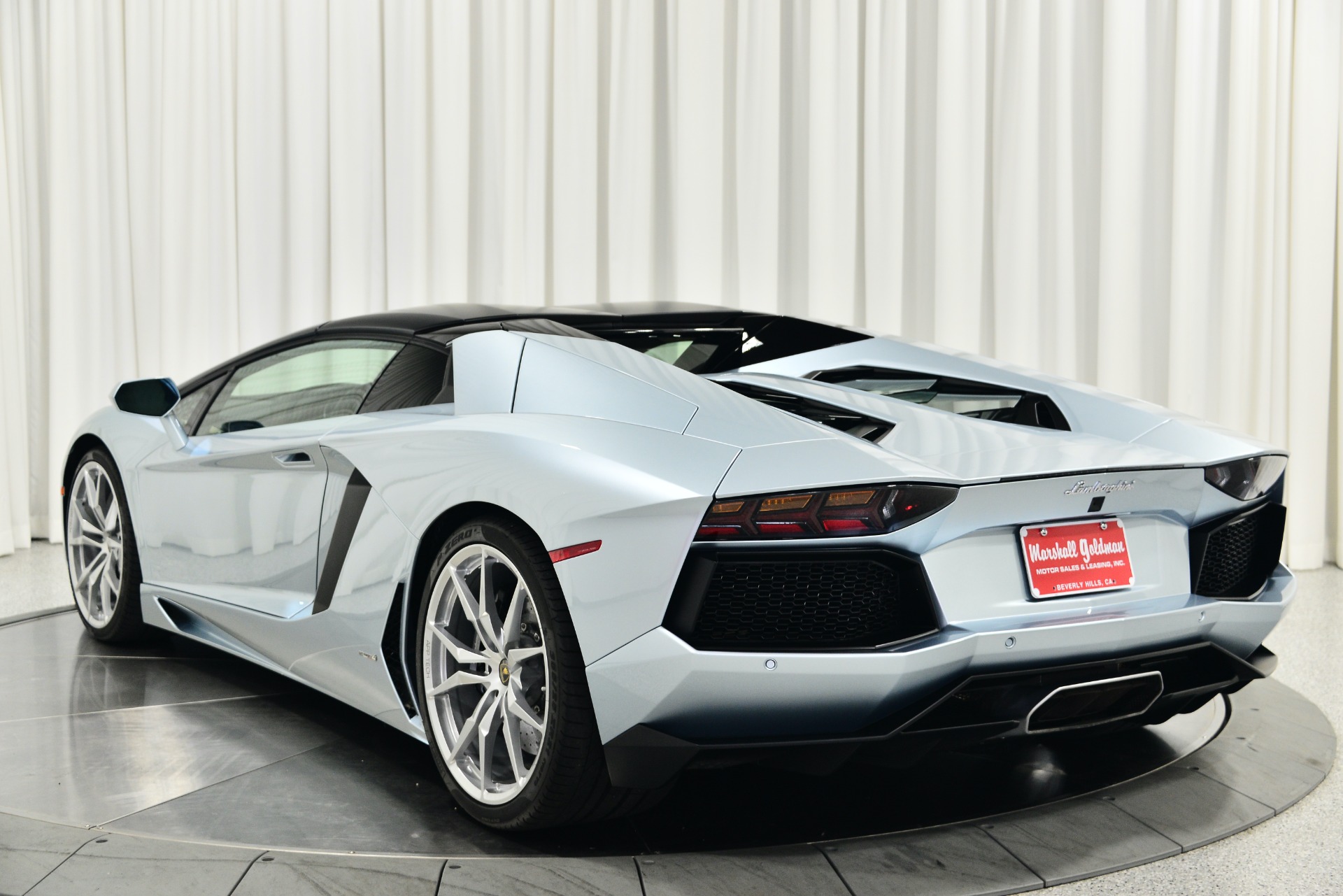 Azzuro Thetys 2013 Lamborghini Aventador LP 700-4 Roadster For