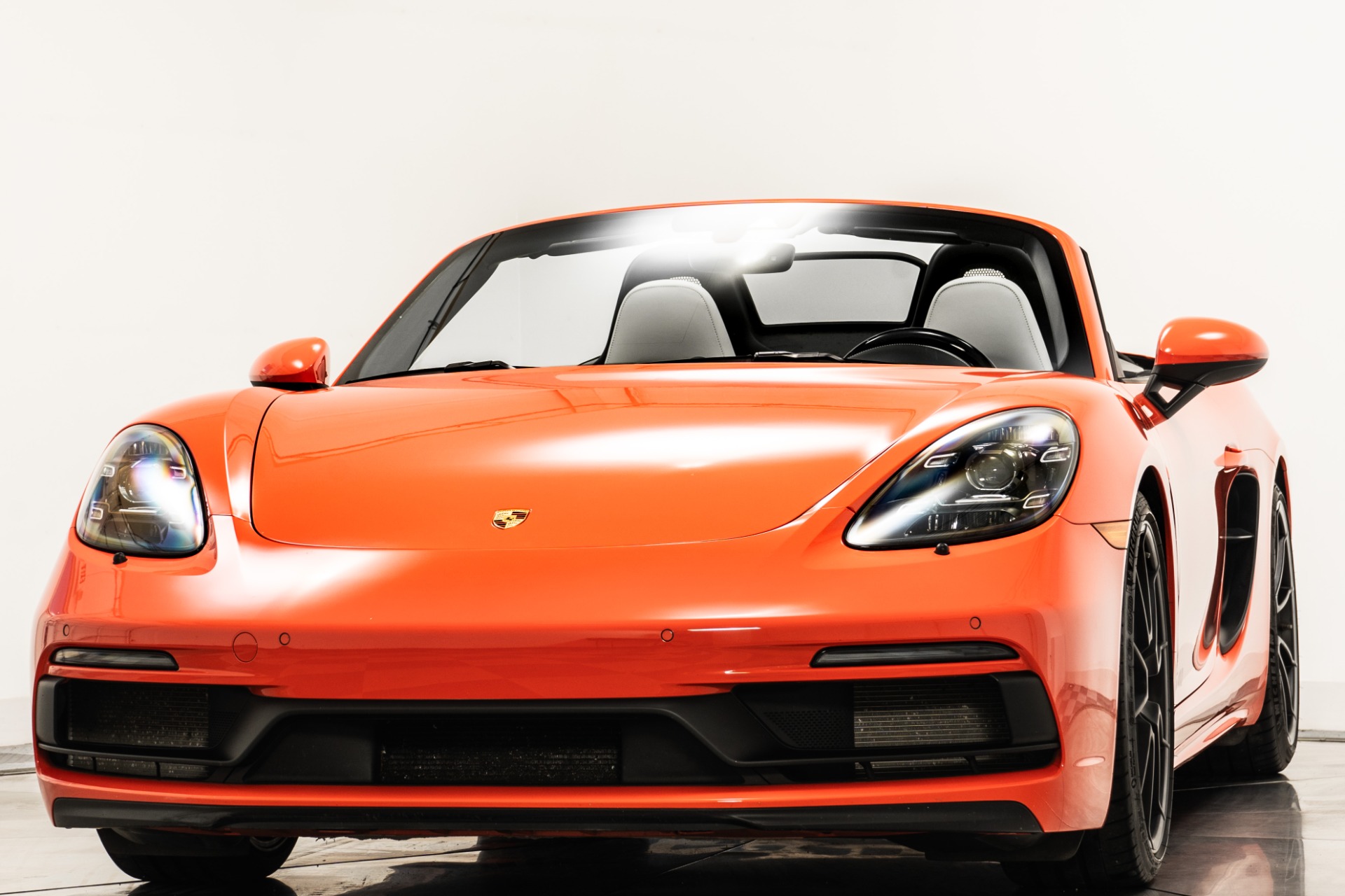 Lava Orange 2022 Porsche 718 Boxster GTS 4.0 For Sale - Stock