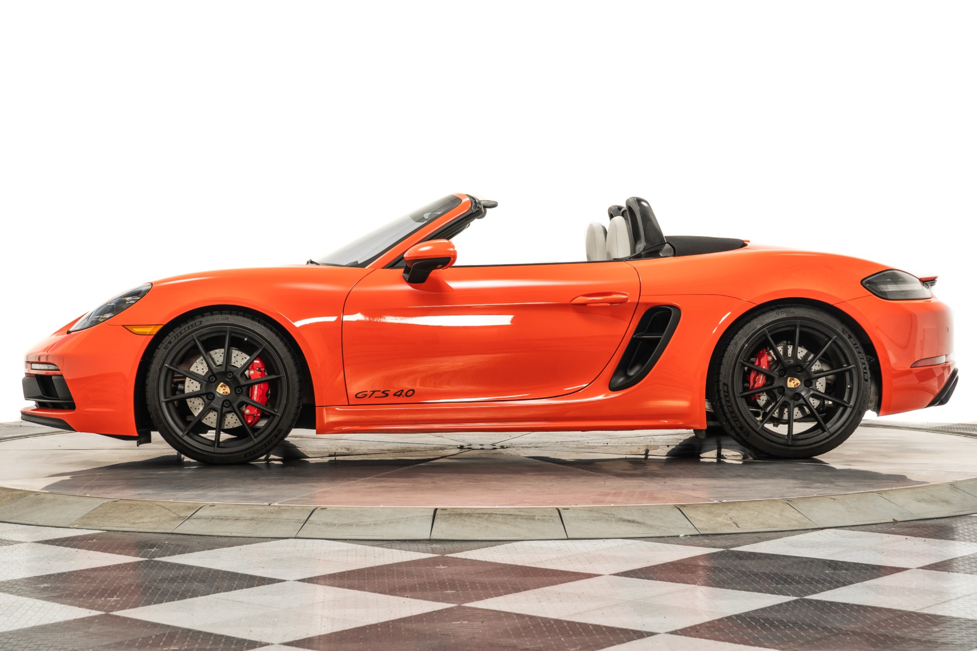 Lava Orange 2022 Porsche 718 Boxster GTS 4.0 For Sale - Stock