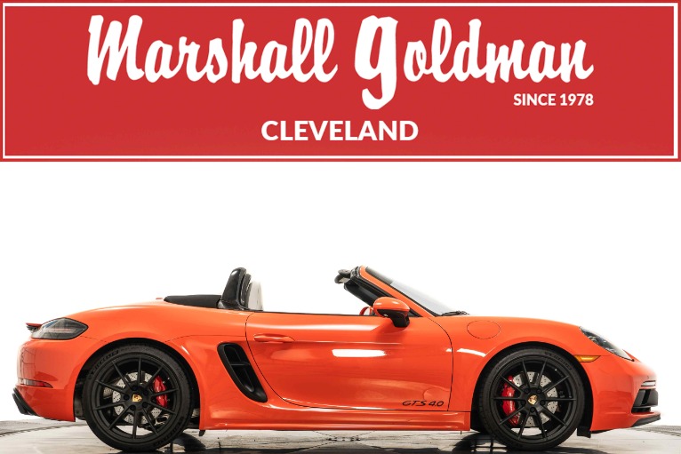 Lava Orange 2022 Porsche 718 Boxster GTS 4.0 For Sale - Stock