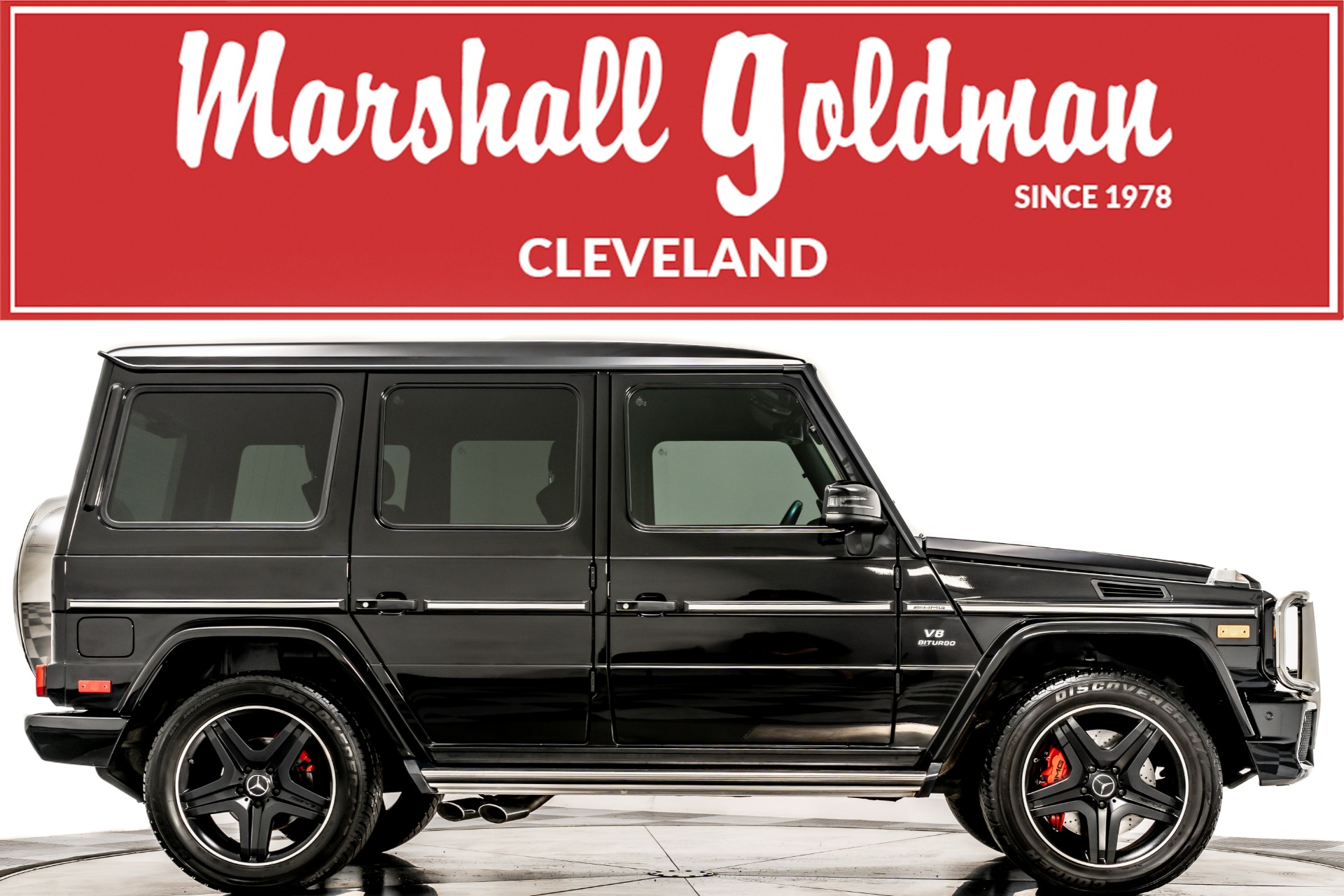 Obsidian Black Metallic 2015 Mercedes-Benz G63 AMG For Sale