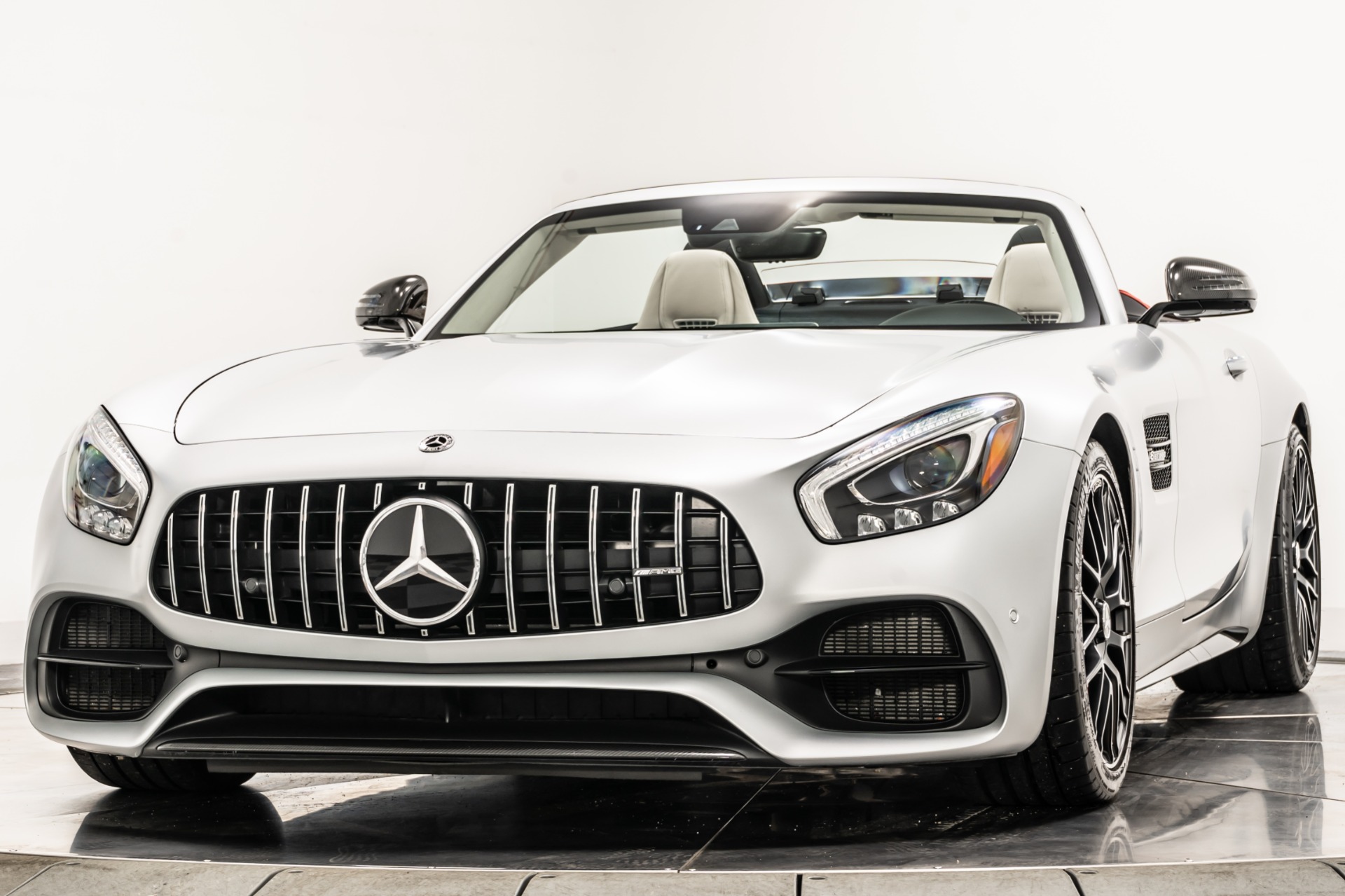 designo Iridium Silver Magno 2018 Mercedes-Benz AMG GT C Roadster 