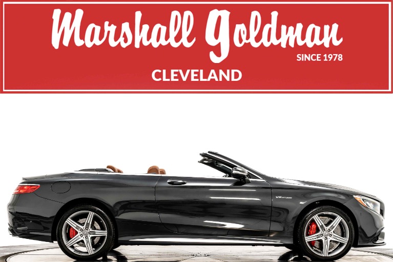 Used 2017 Mercedes Benz S63 AMG Cabriolet For Sale Sold Marshall Goldman Cleveland Stock W24284