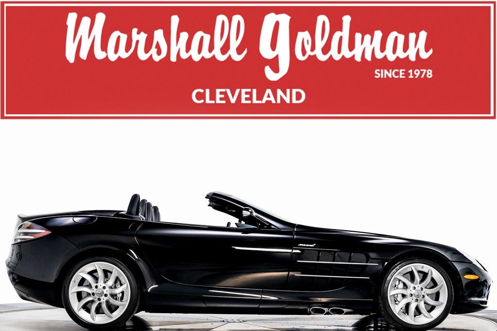 Pure Black 2008 Mercedes-Benz SLR McLaren Roadster For Sale