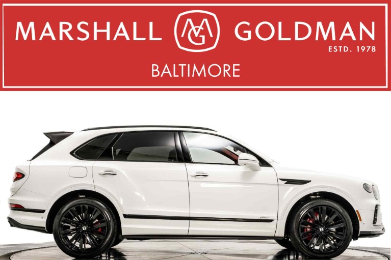 Glacier White 2021 Bentley Bentayga Speed -Blackline Specification