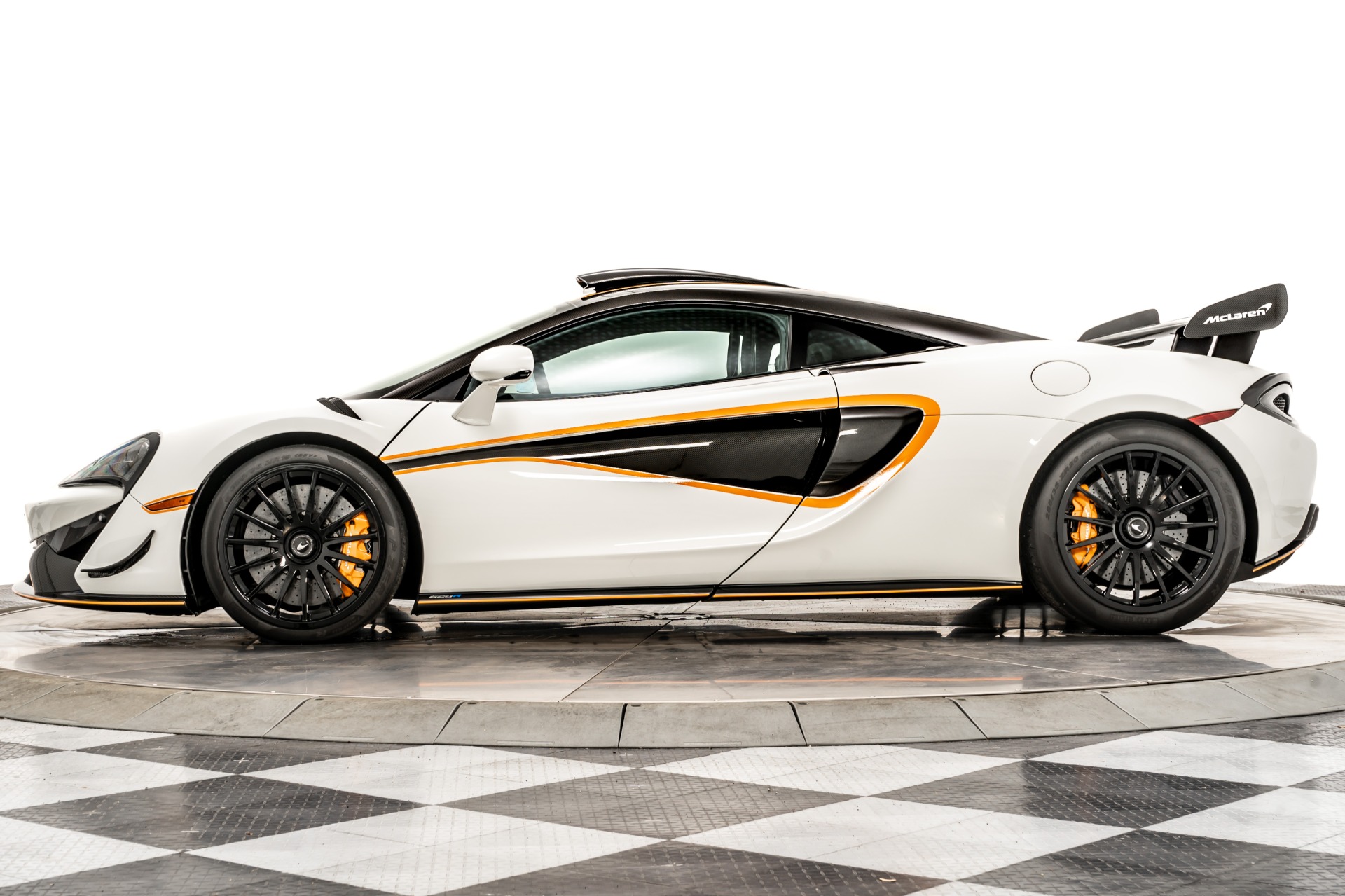 White 2020 McLaren 620R For Sale - Stock Number W620RM - Marshall