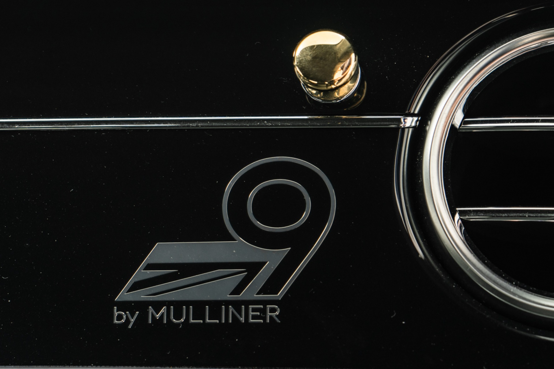 Insigne de Voiture et de l'emblème, for Bentley Bentayga Continental Azure  Flying, Voiture métal 3D Autocollant Decal,A