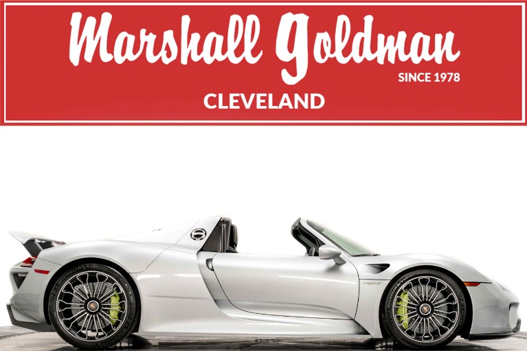 Used 2015 Porsche 918 Spyder for sale Call for price at Marshall Goldman Cleveland in Cleveland OH