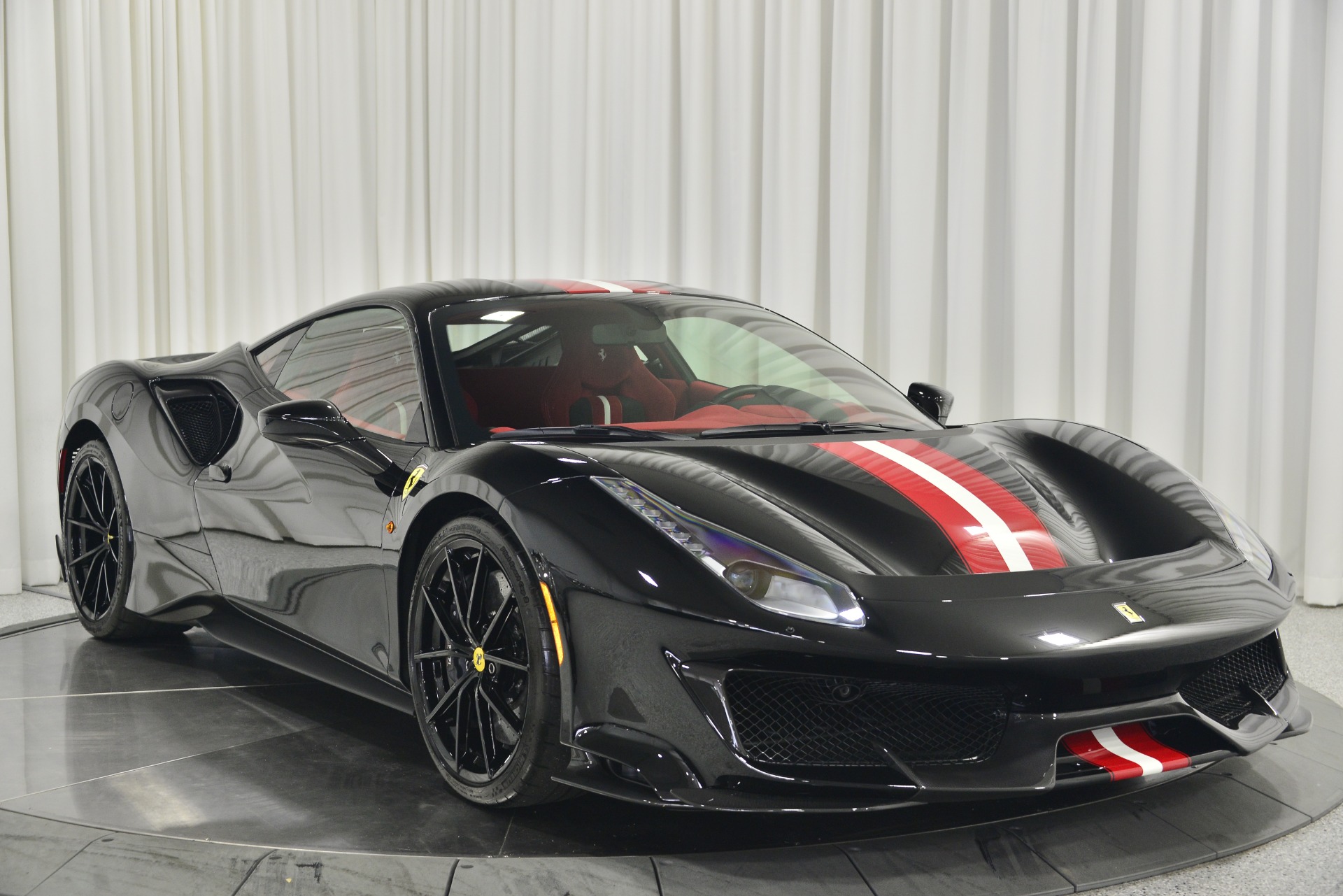 Nero 2020 Ferrari 488 Pista For Sale - Stock Number B24308