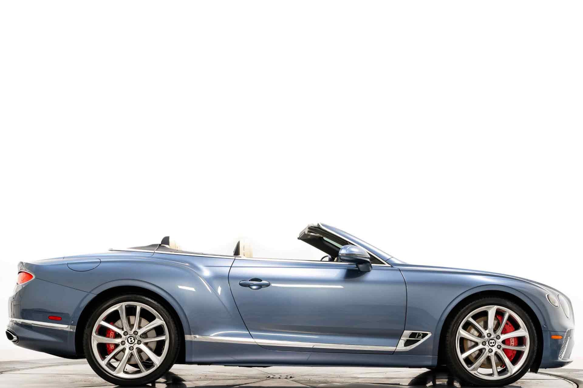Blue Crystal 2021 Bentley Continental GTC W12 For Sale - Stock