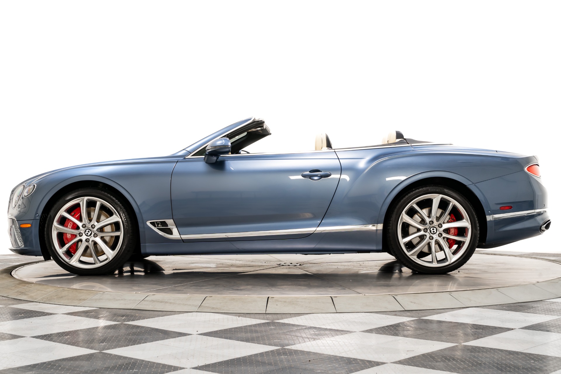Blue Crystal 2021 Bentley Continental GTC W12 For Sale - Stock