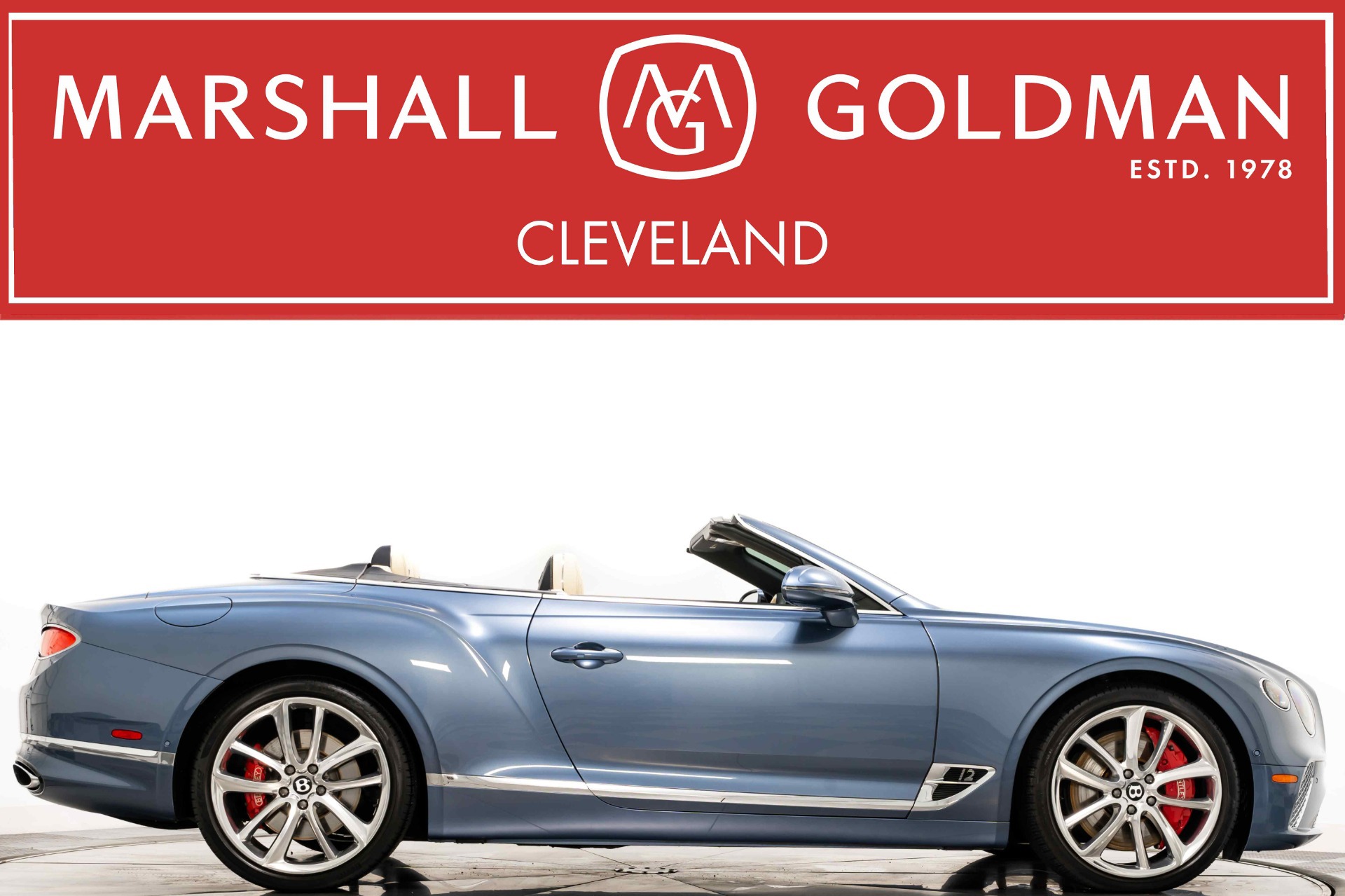 Blue Crystal 2021 Bentley Continental GTC W12 For Sale - Stock