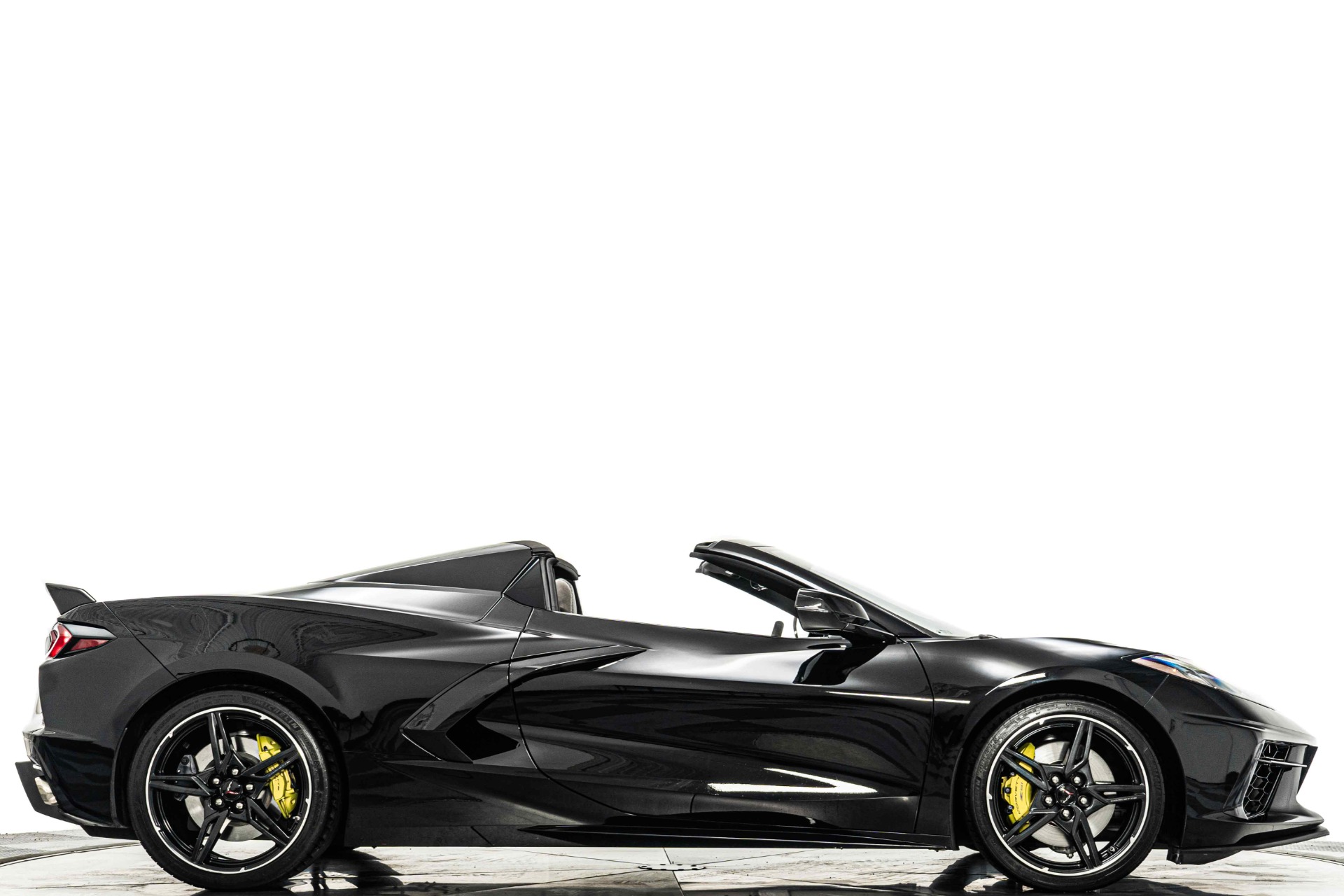 Black 2021 Chevrolet Corvette Stingray Convertible -Z51 and 2LT