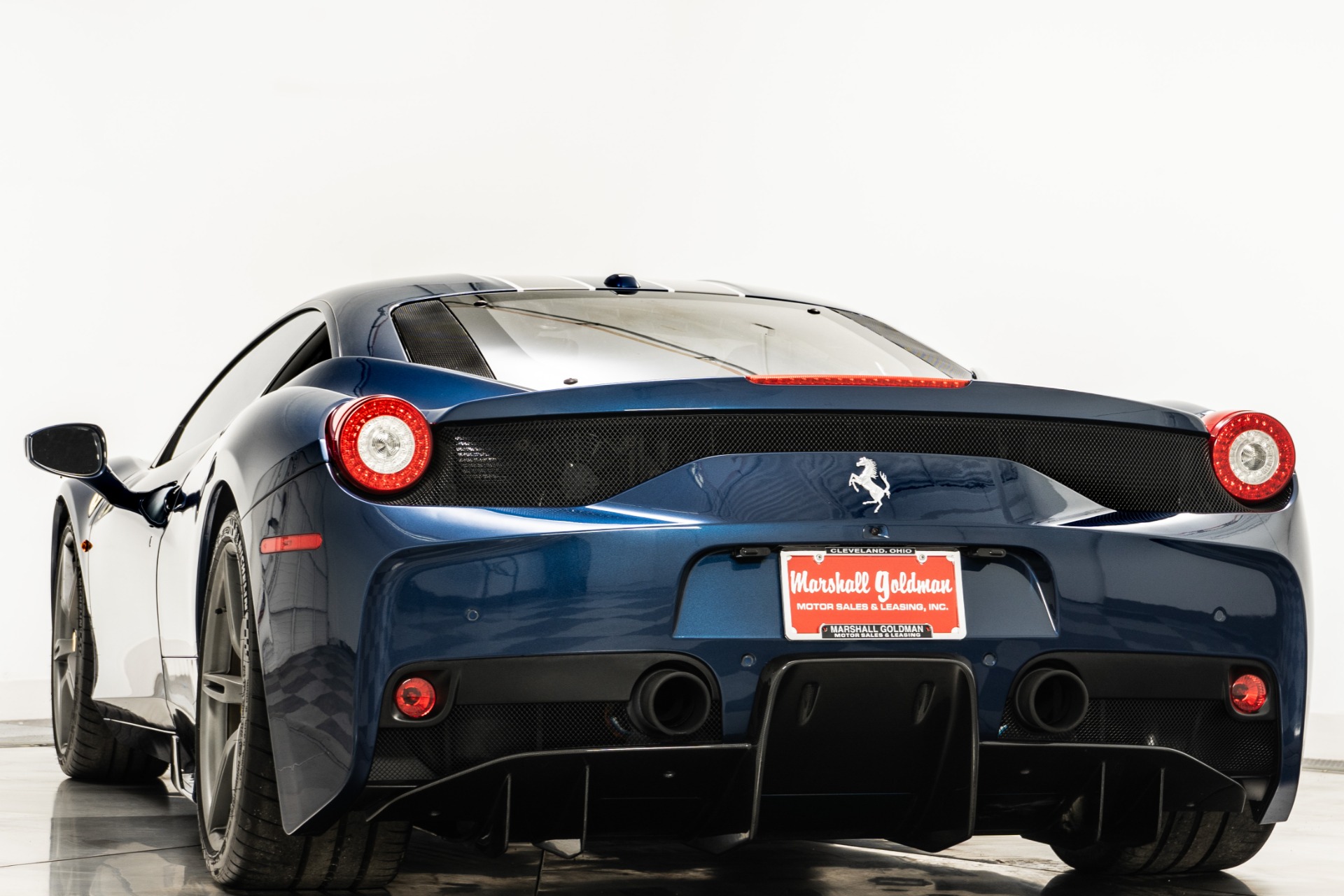 Blu Tour De France 2015 Ferrari 458 Speciale For Sale - Stock