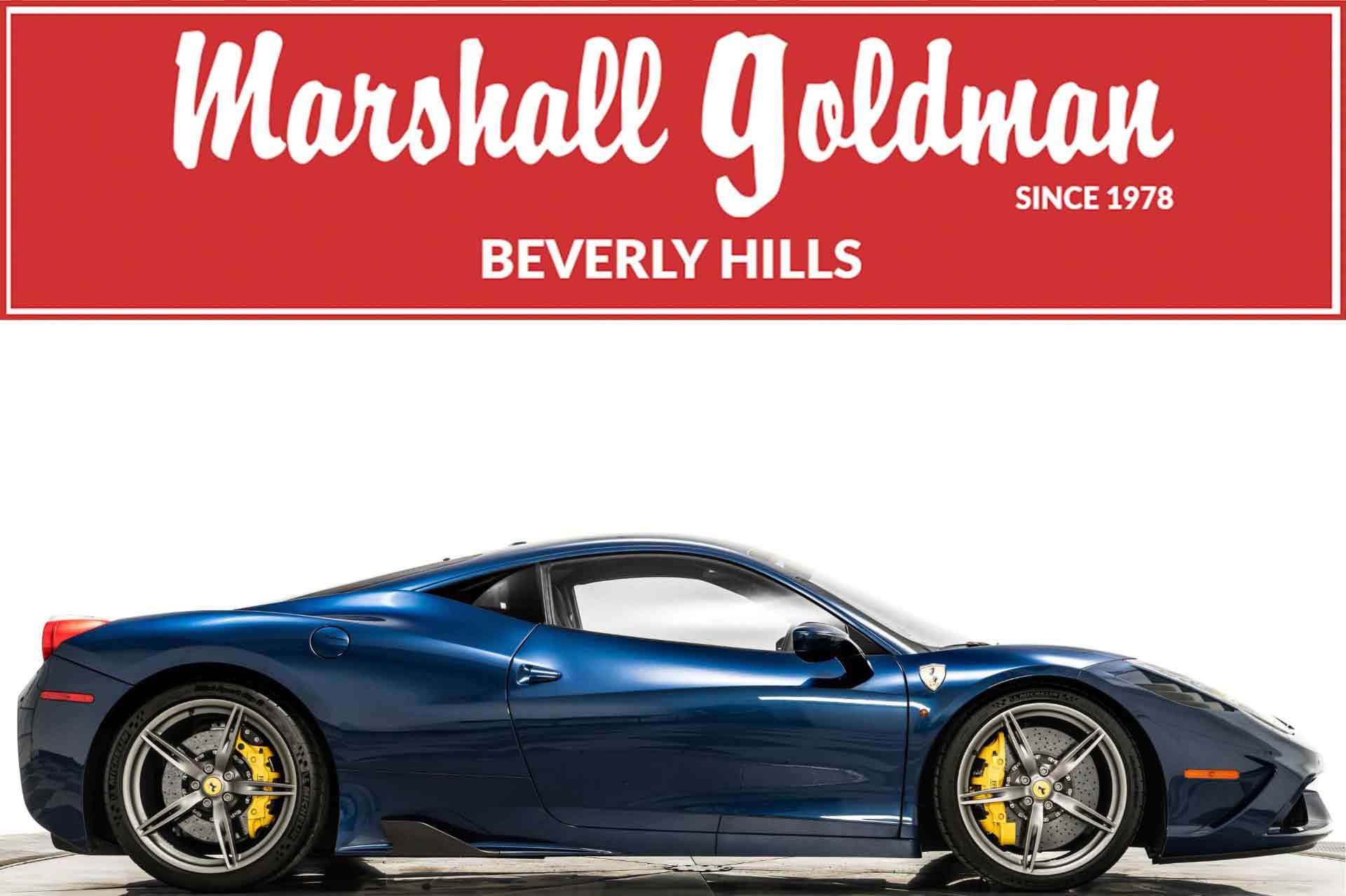 Blu Tour De France 2015 Ferrari 458 Speciale For Sale - Stock