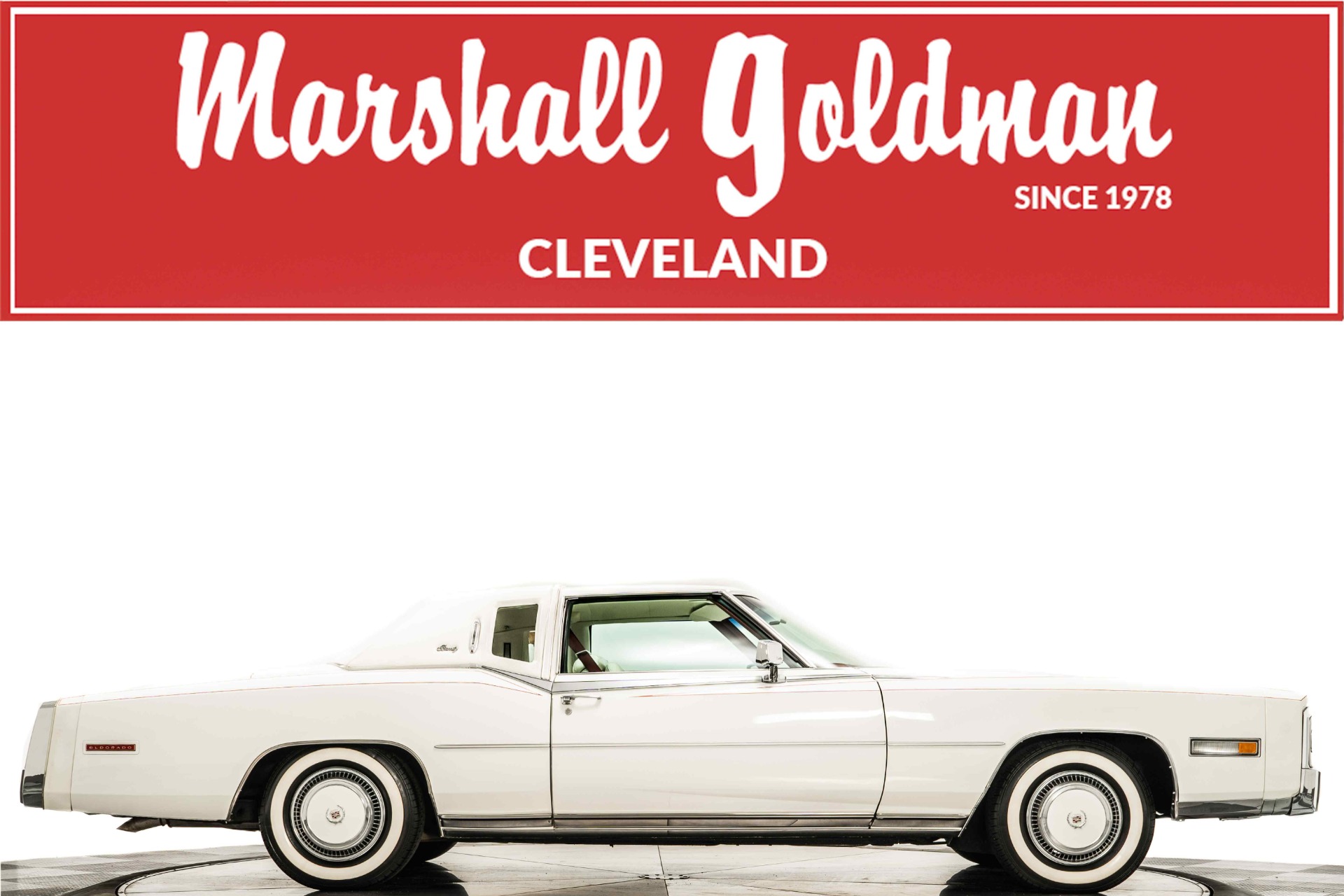 Cotillion White 1978 Cadillac Eldorado Biarritz For Sale - Stock