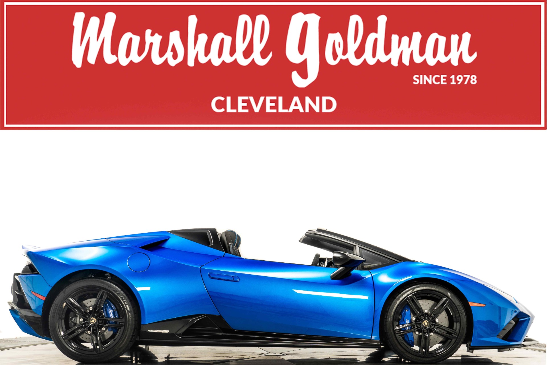Blu Nethuns 2022 Lamborghini Huracan EVO RWD Spyder For Sale