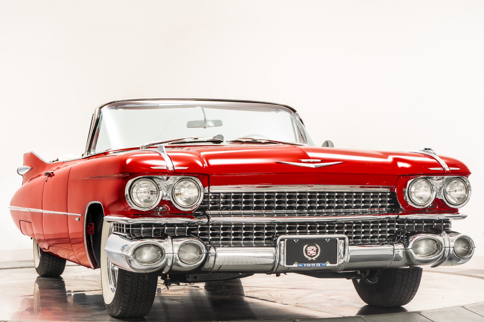 Seminole Red 1959 Cadillac Eldorado Convertible For Sale - Stock