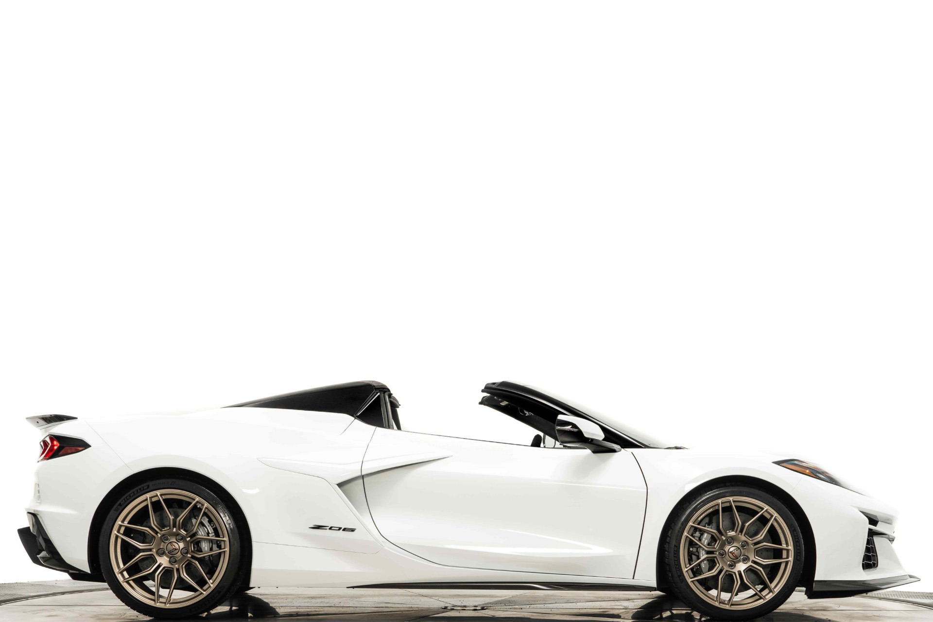 JG Infinite White Corvette Z06 C7 Hoodie | Custom Car Club Show Gift, 3X-Large - View #4