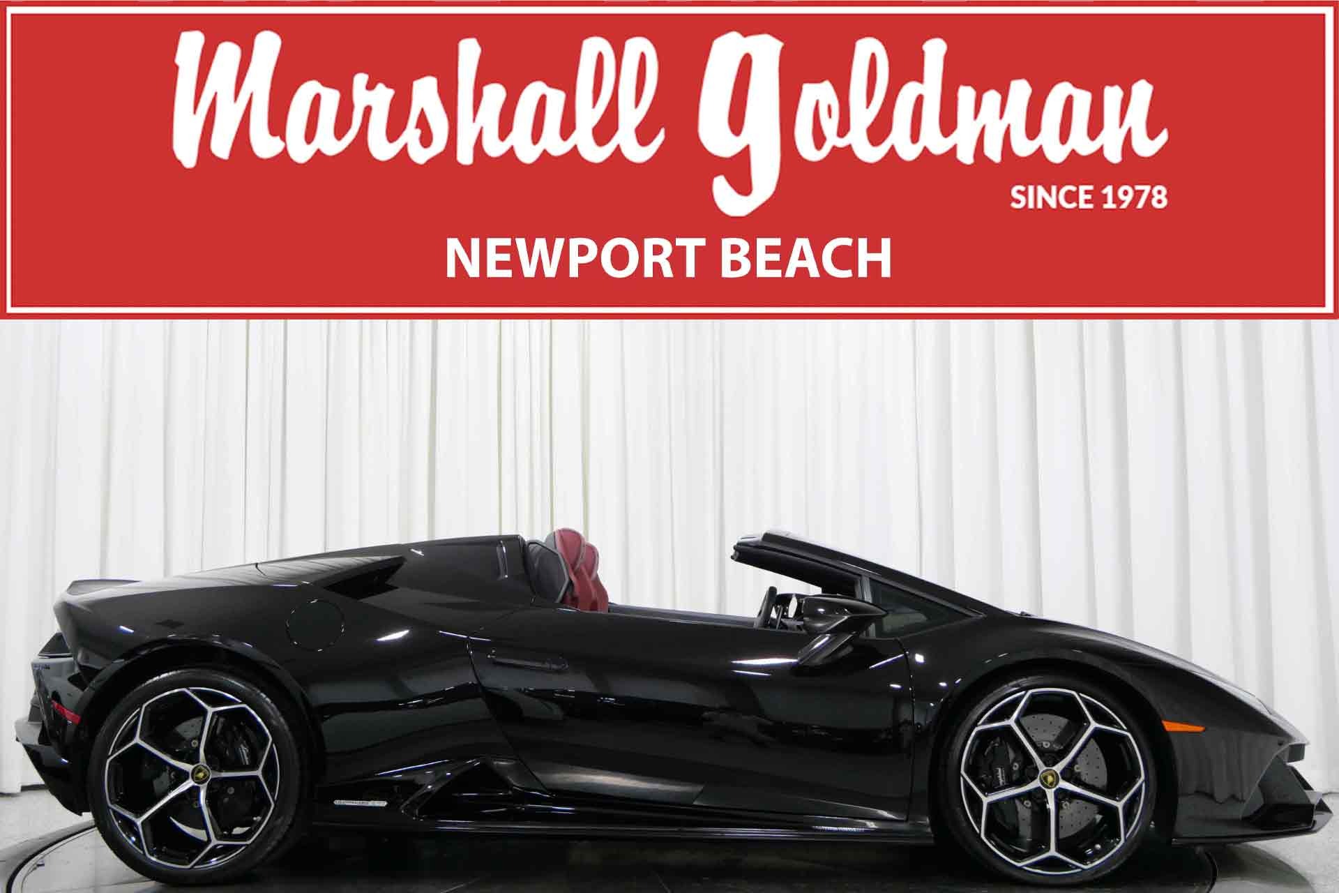 Nero Granatus 2020 Lamborghini Huracan EVO Spyder For Sale - Stock
