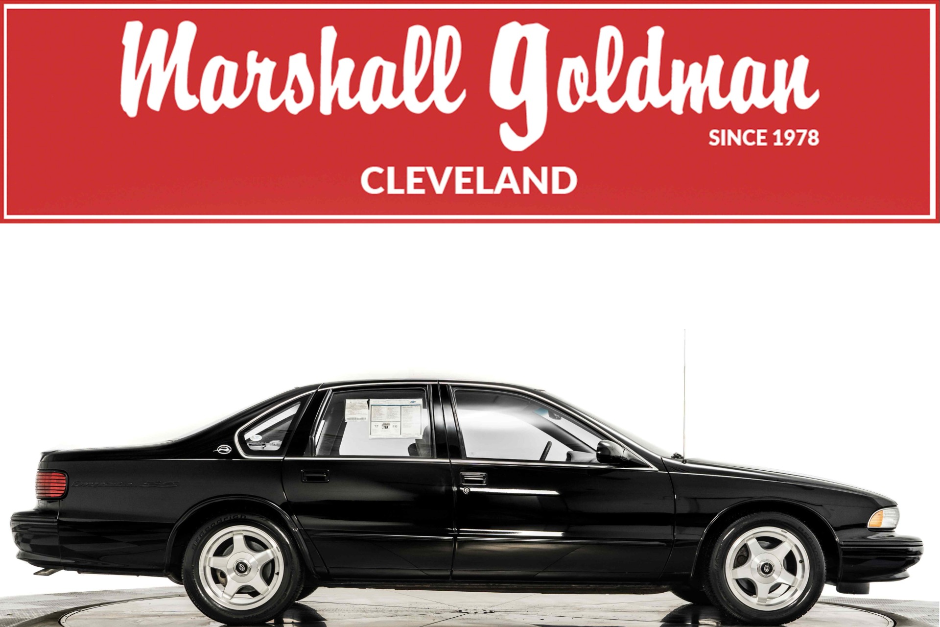 Black 1996 Chevrolet Impala SS For Sale - Stock Number W25020