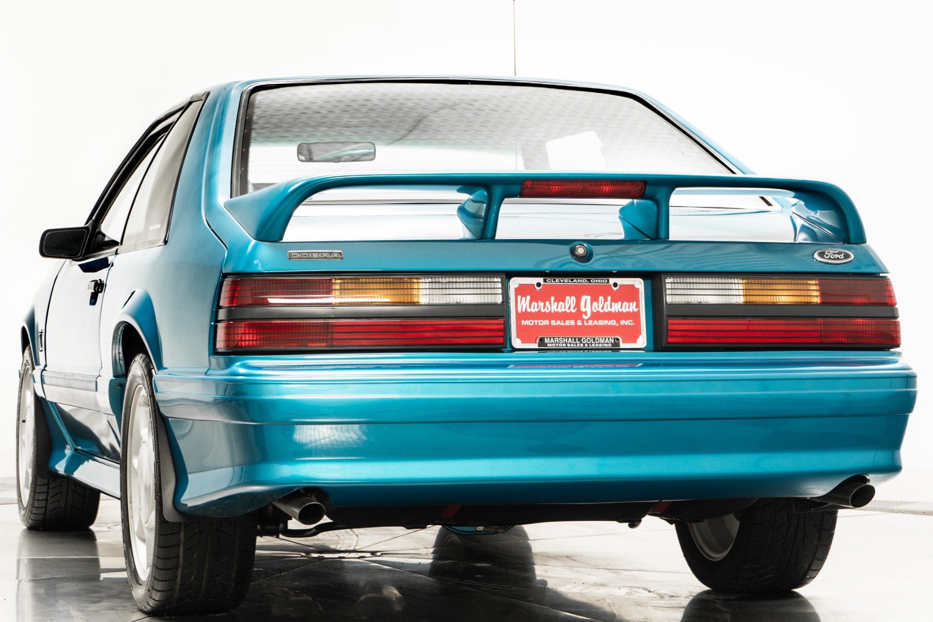 Teal 1993 Ford Mustang SVT Cobra For Sale - Stock Number W25365