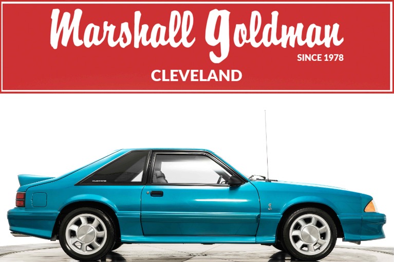 Teal 1993 Ford Mustang SVT Cobra For Sale - Stock Number W25365