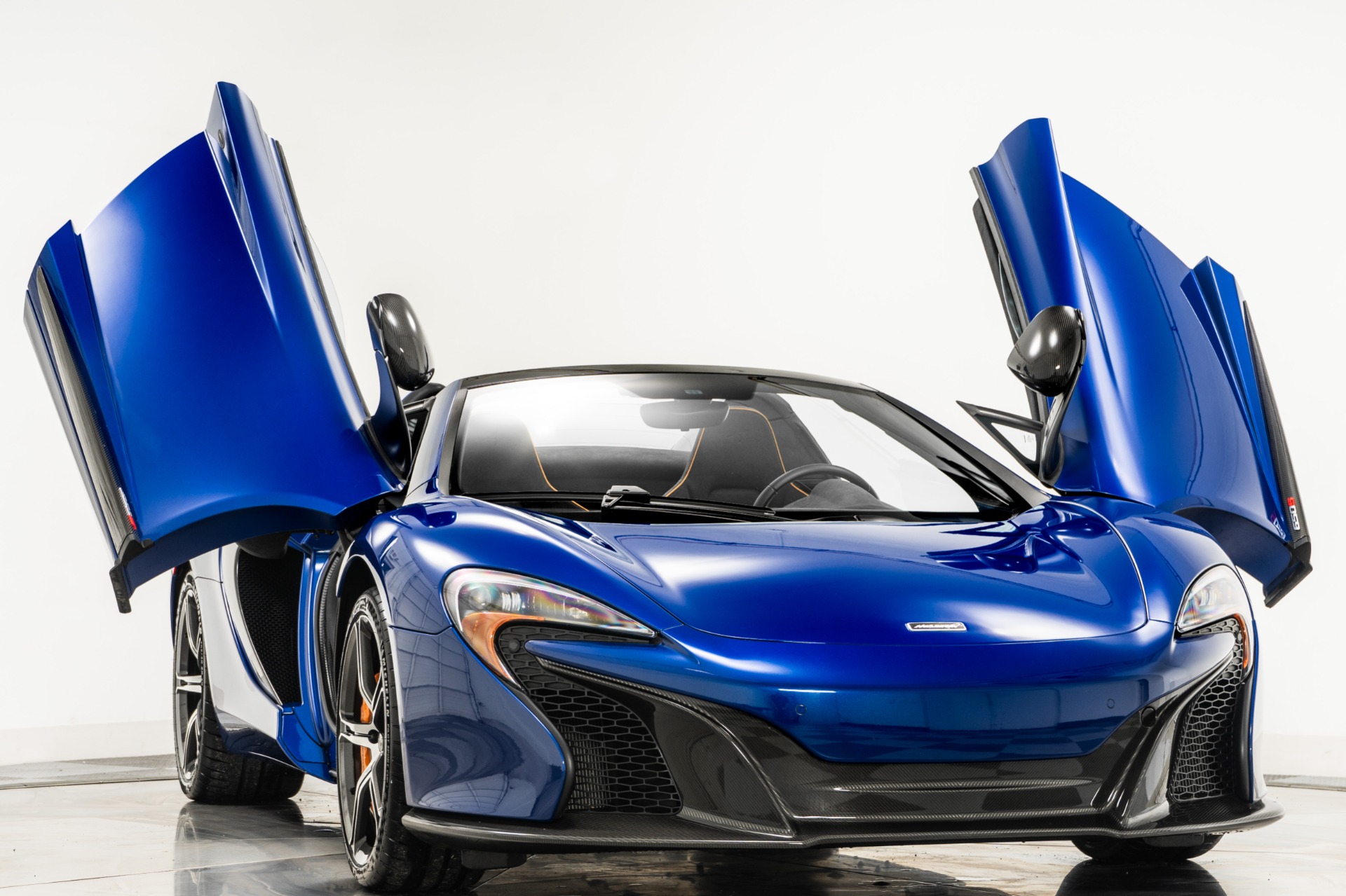 Aurora Blue 2015 McLaren 650S Spider For Sale - Stock Number