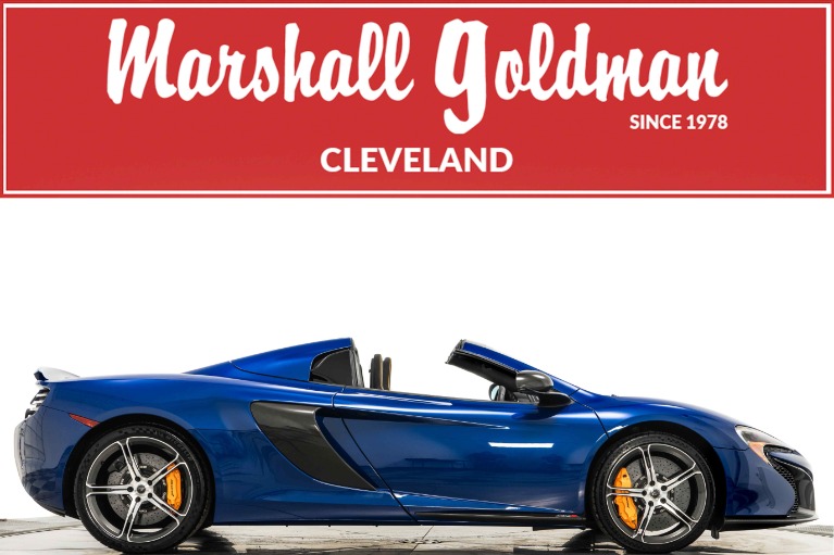Aurora Blue 2015 McLaren 650S Spider For Sale - Stock Number