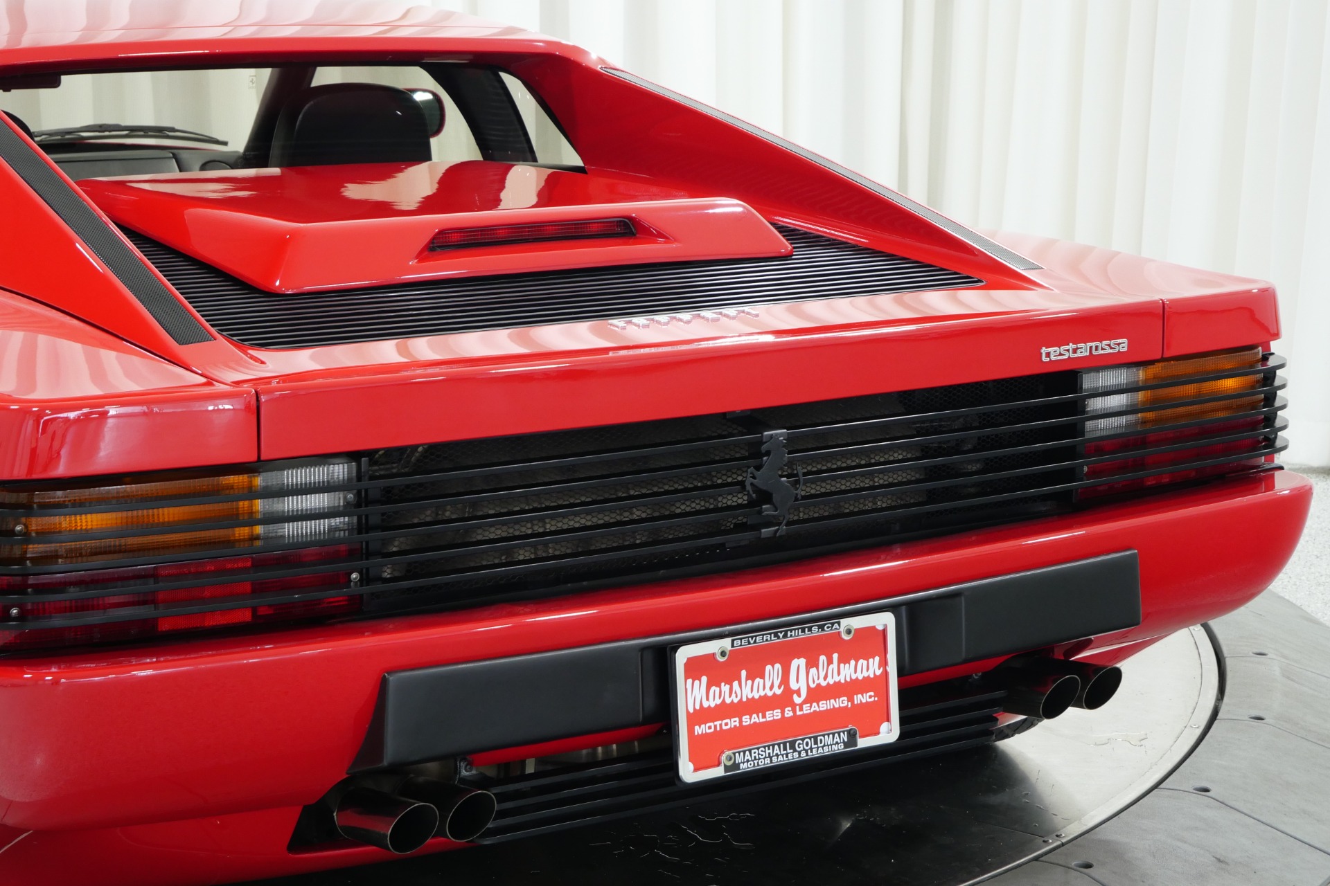 Ferrari Testarossa 電話 Vintage DIALFONE 80s Red Ferrari Testarossa Landline Phone