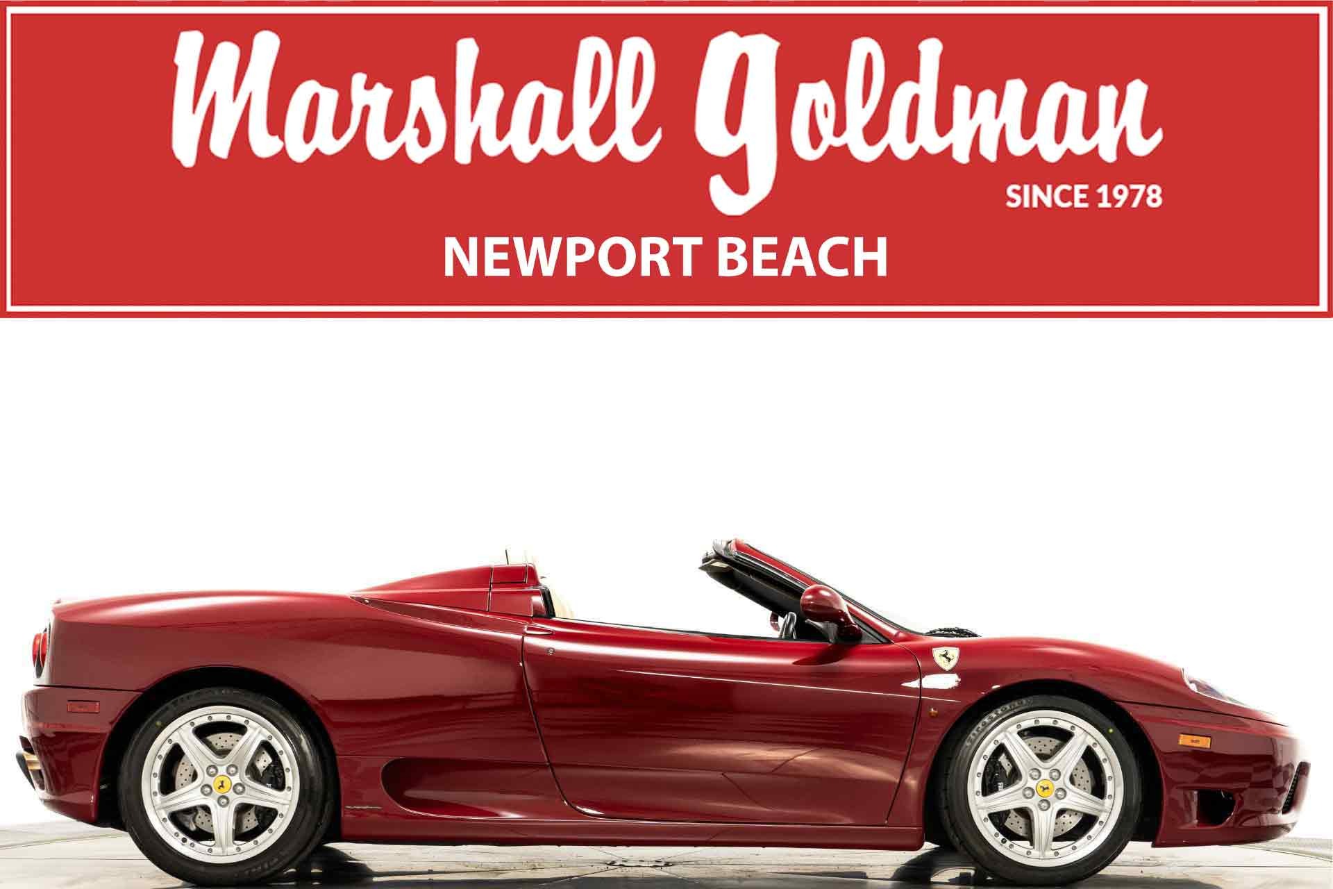 Rosso Barchetta 2004 Ferrari 360 Spider For Sale - Stock Number